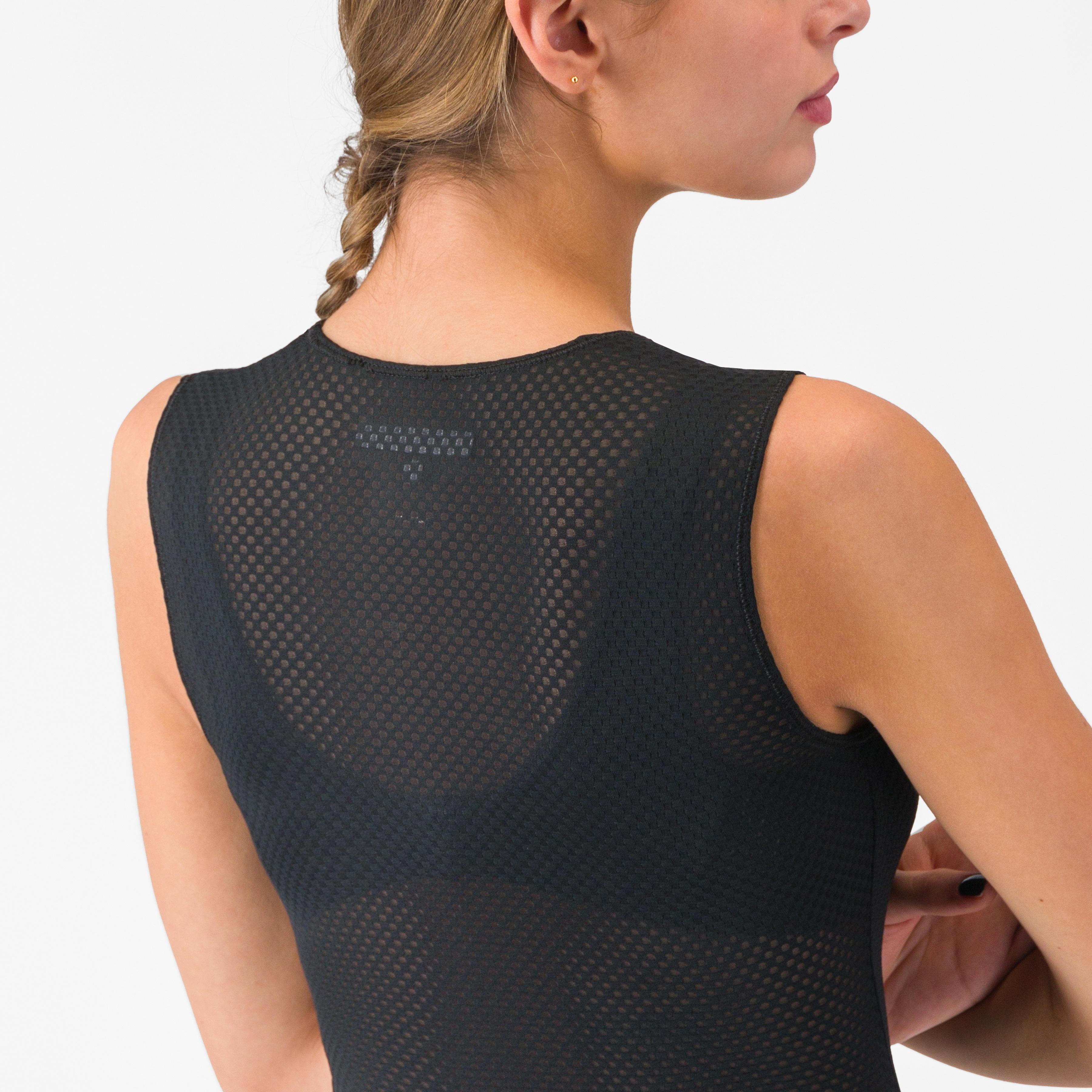 Pro mesh w sleeveless - black - castelli