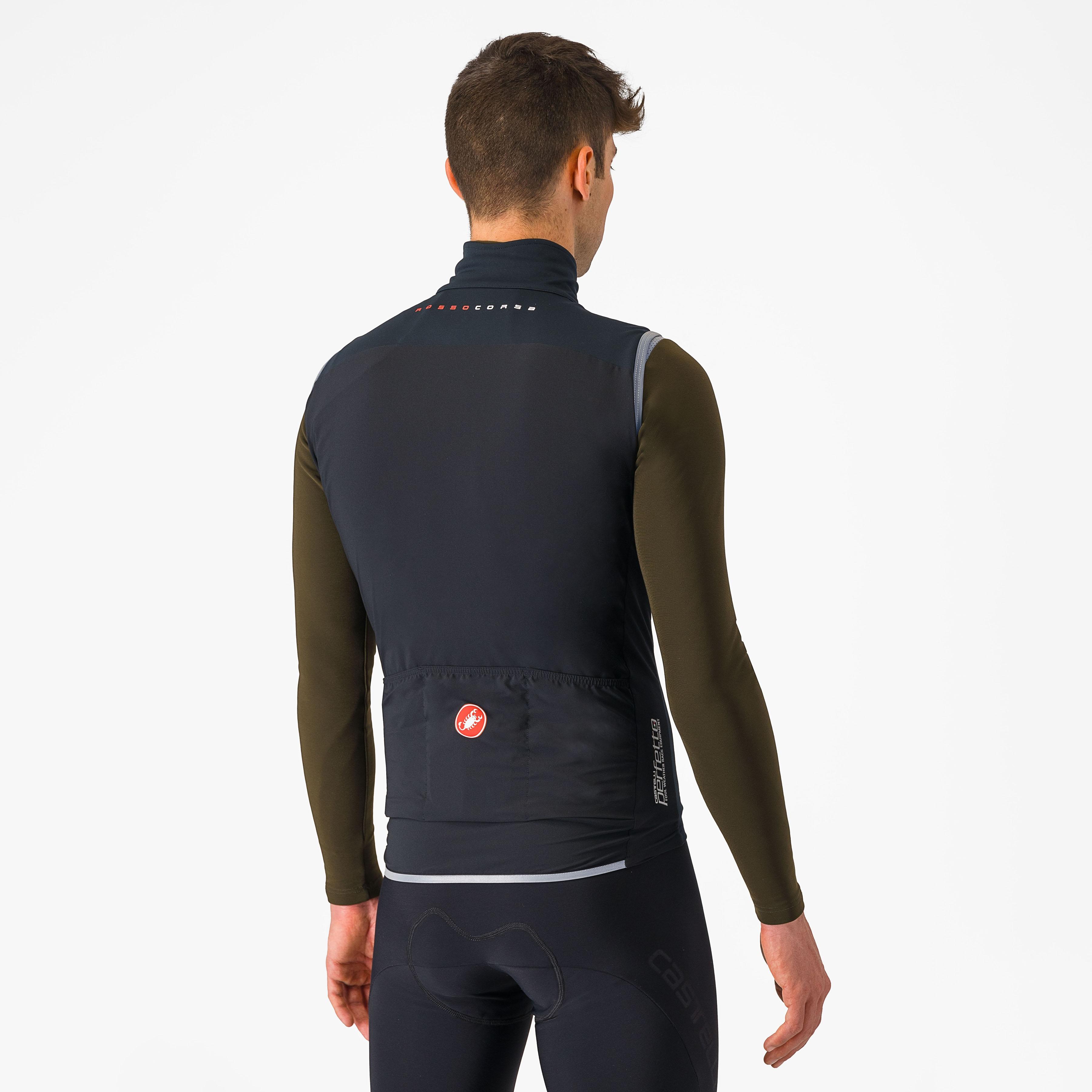 Perfetto ros 2 vest - light black - castelli