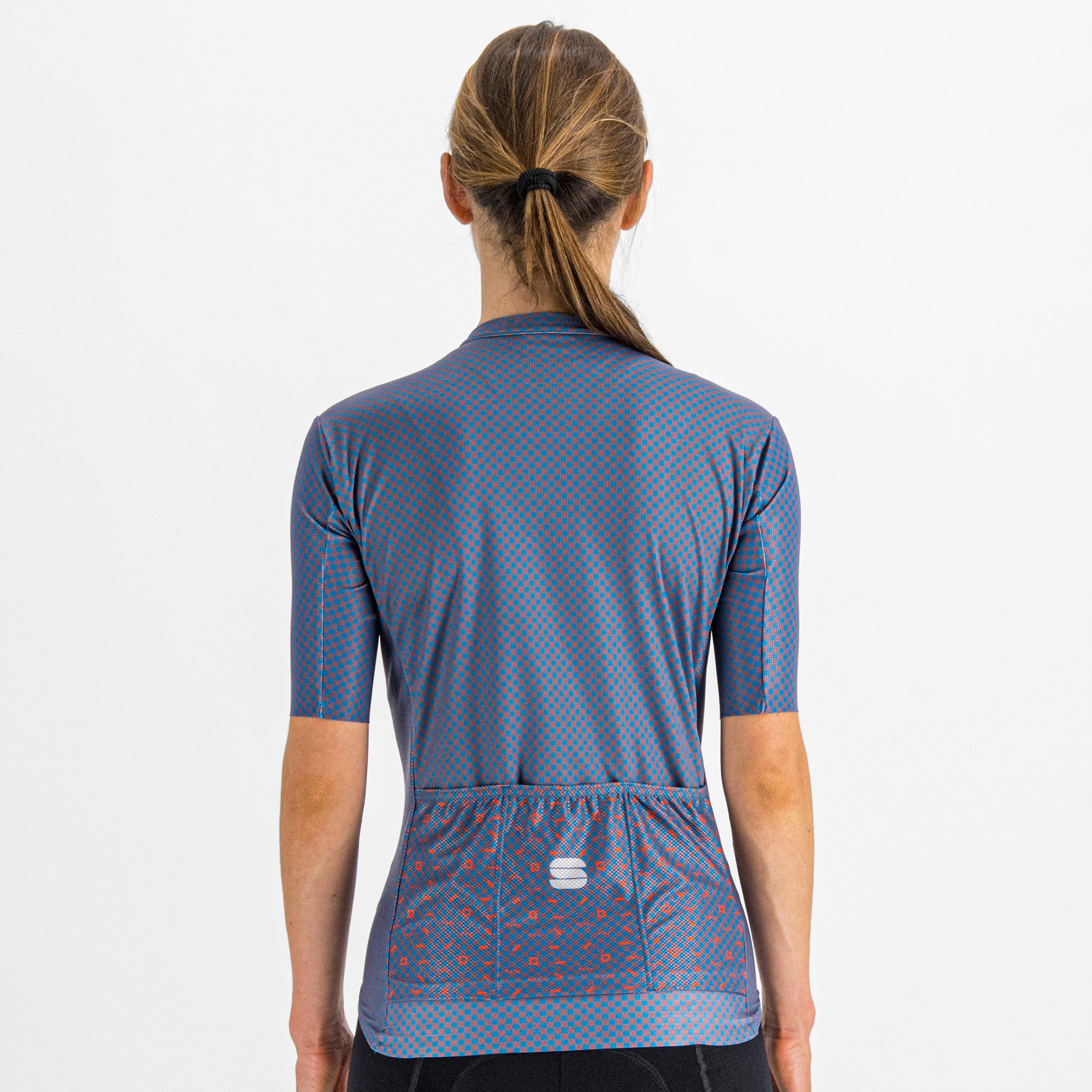 Checkmate w jersey - berry blue mauve - sportful