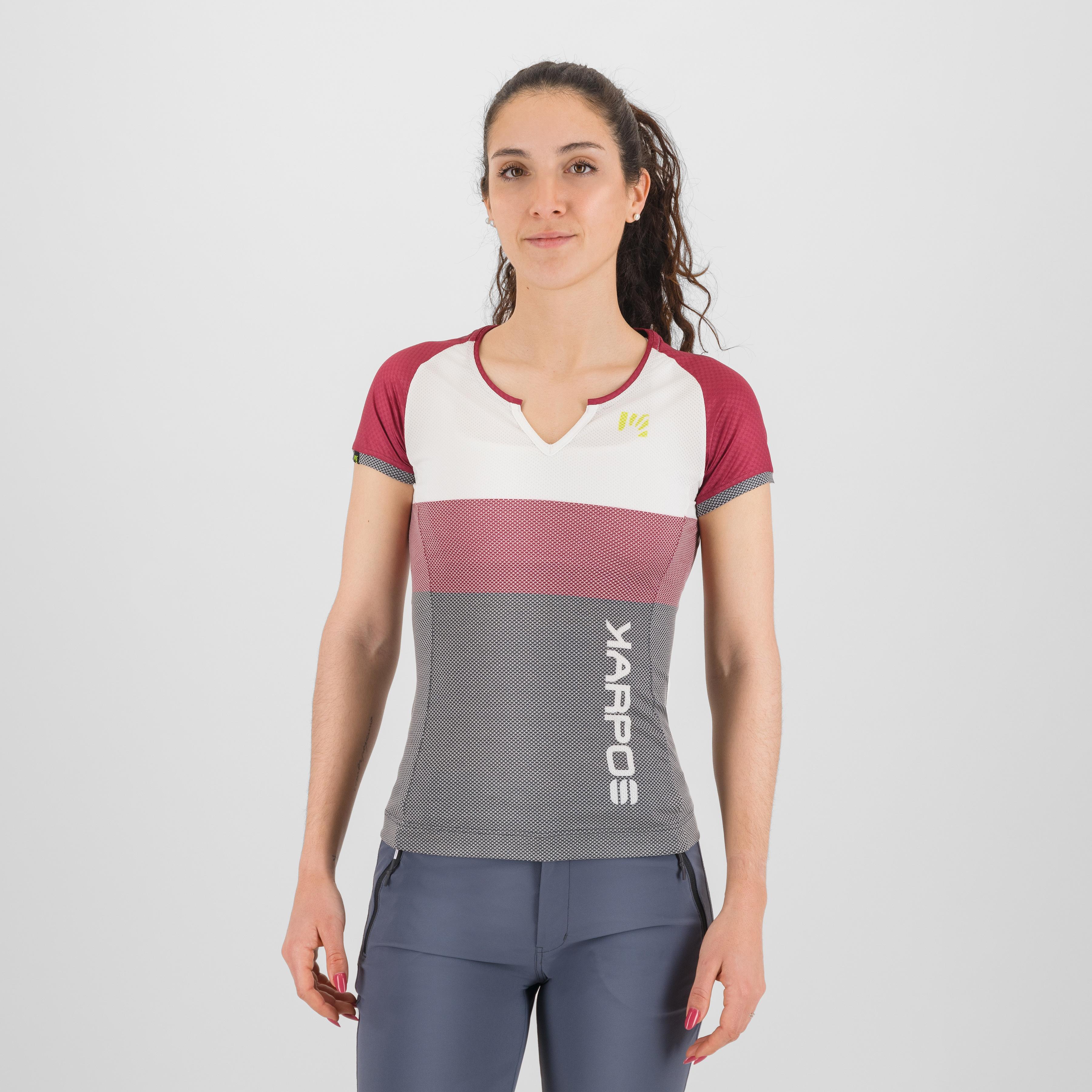 Moved evo w jersey - vulcan/beet red - karpos