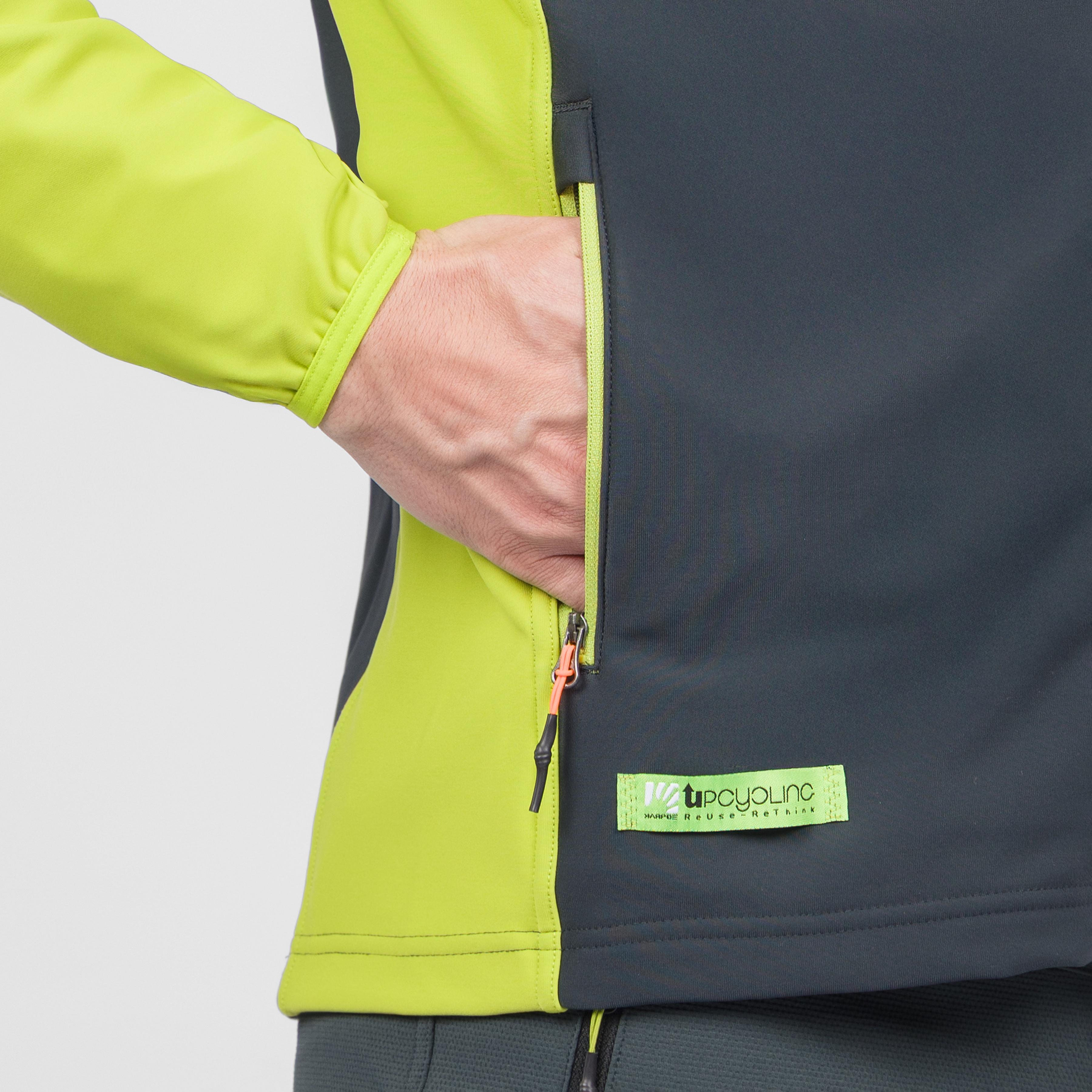 Santino full-zip fleece - dark grey green - karpos