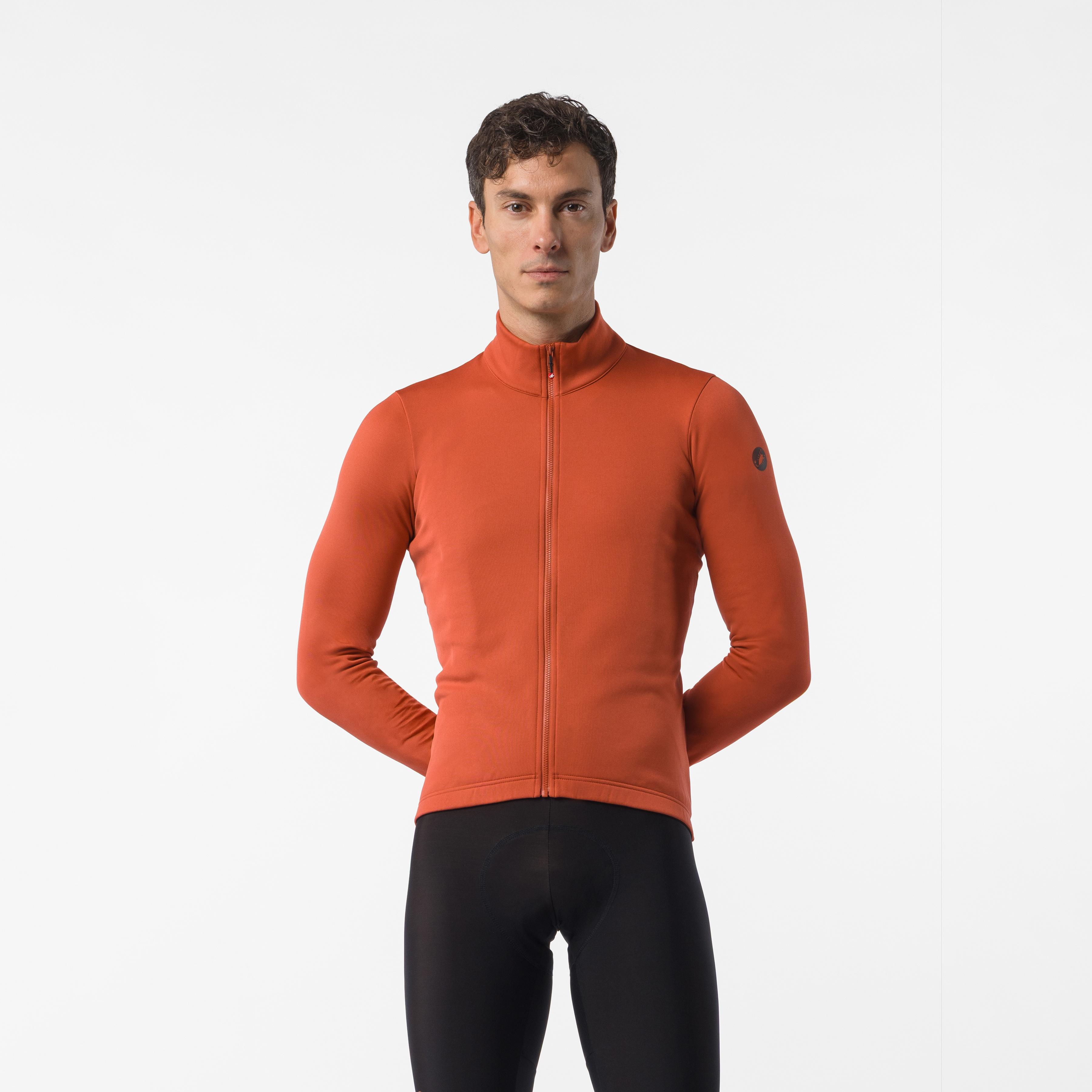 Competizione thermal ls jersey - paprika - castelli