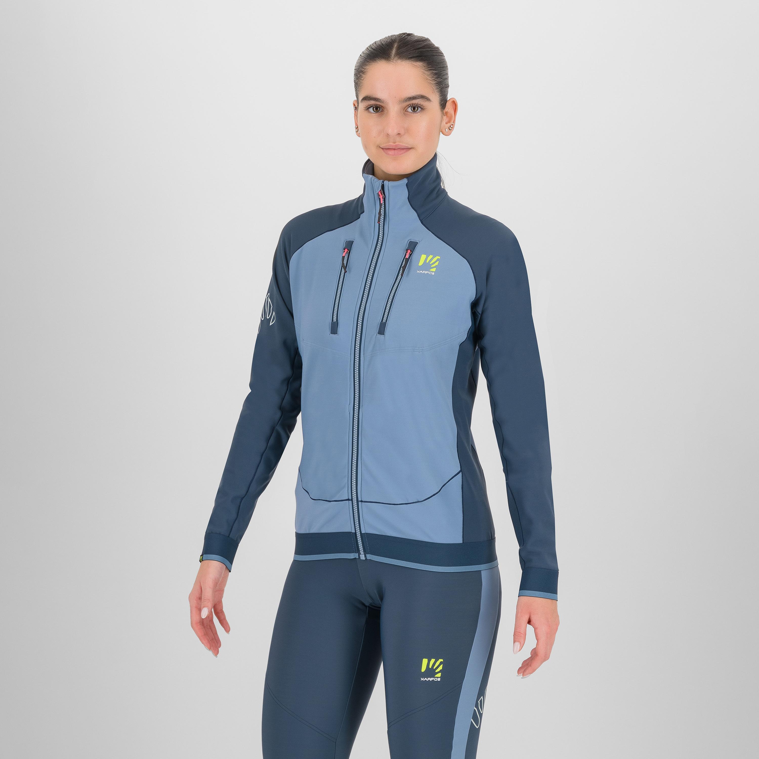 Alagna evo w jacket - spring lake/midnight - karpos