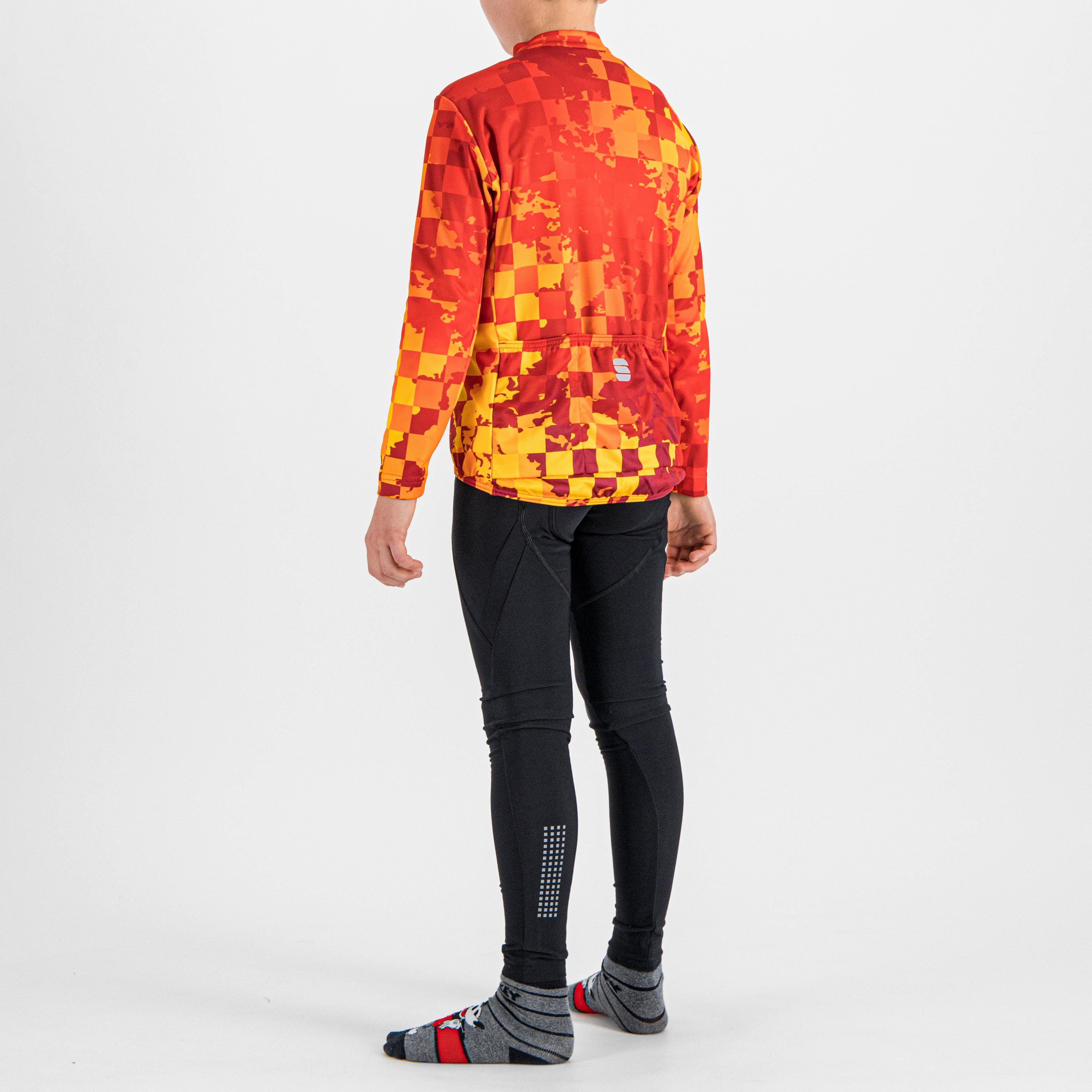 Kid th jersey - chili red - sportful