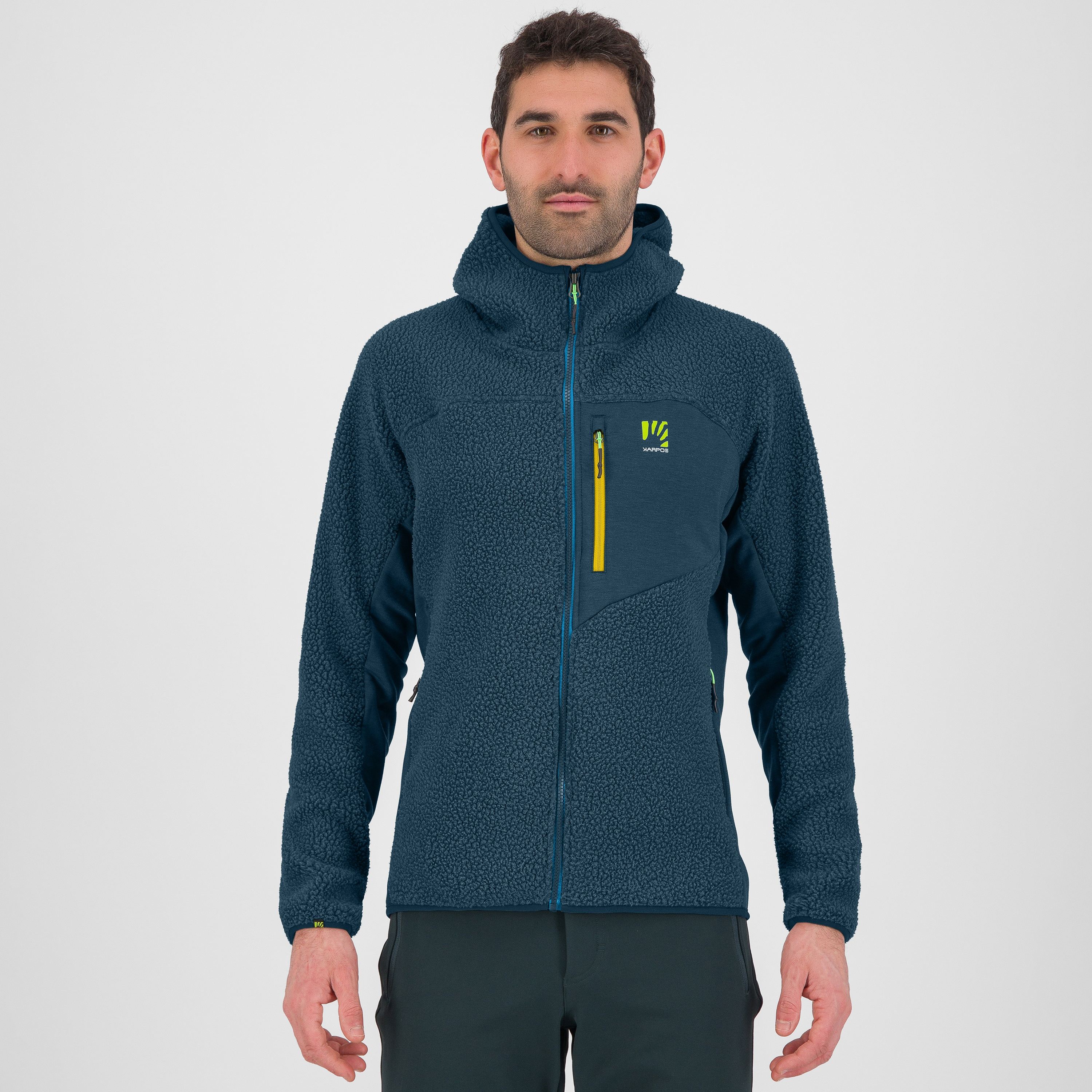80's hoodie fleece - midnight - karpos