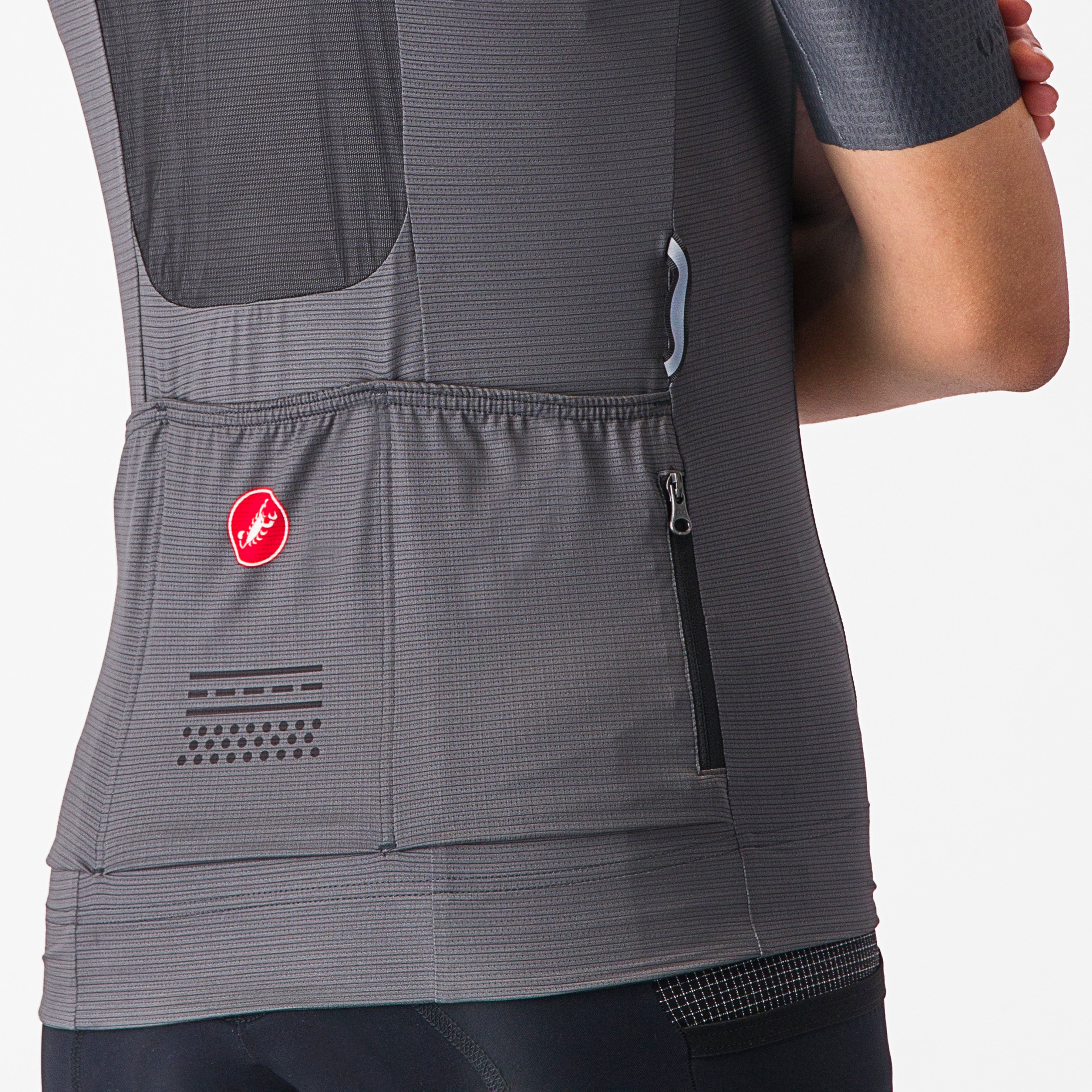 Unlimited pro w jersey - dark gray - castelli