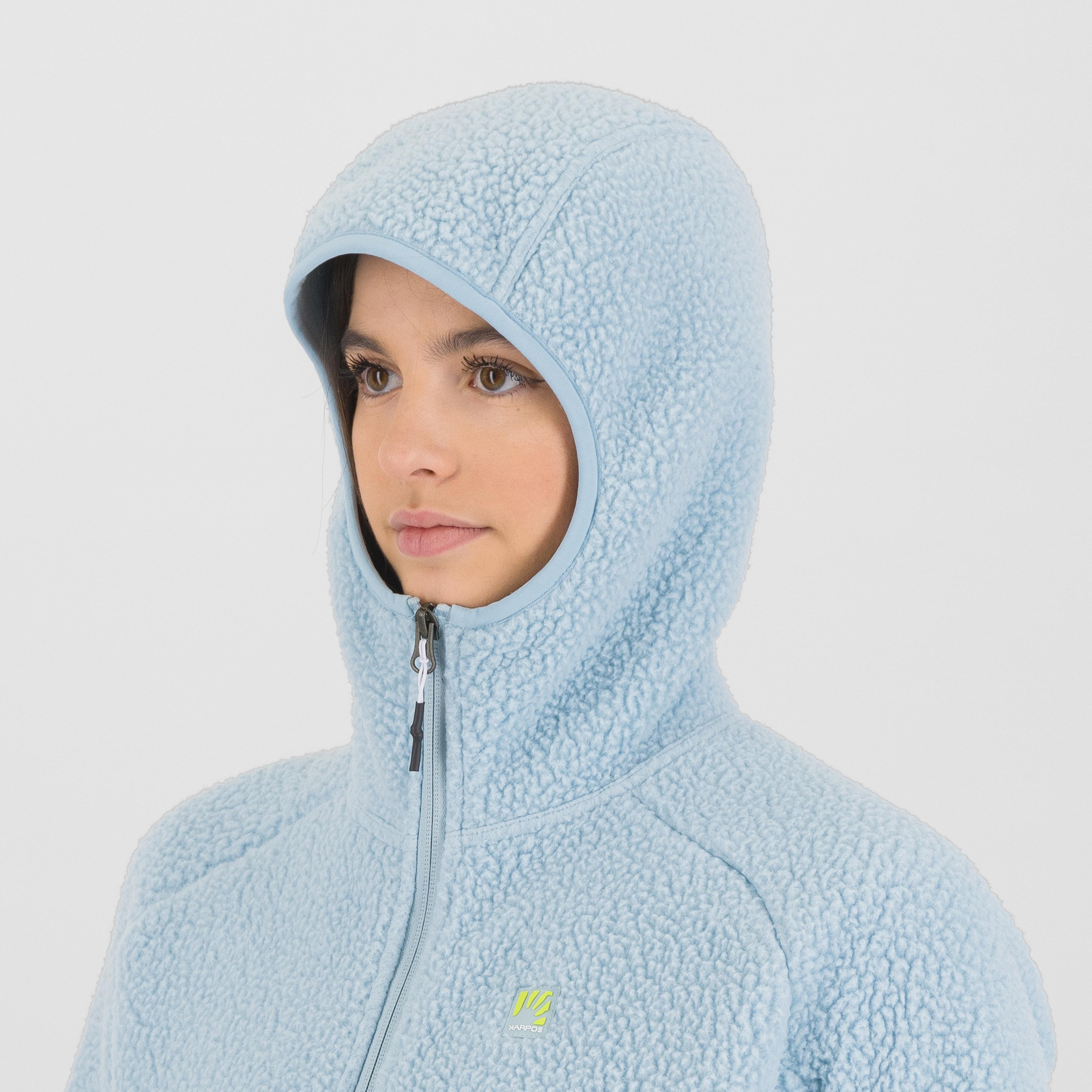 Moiazza retrò hoodie w fleece - forget - karpos