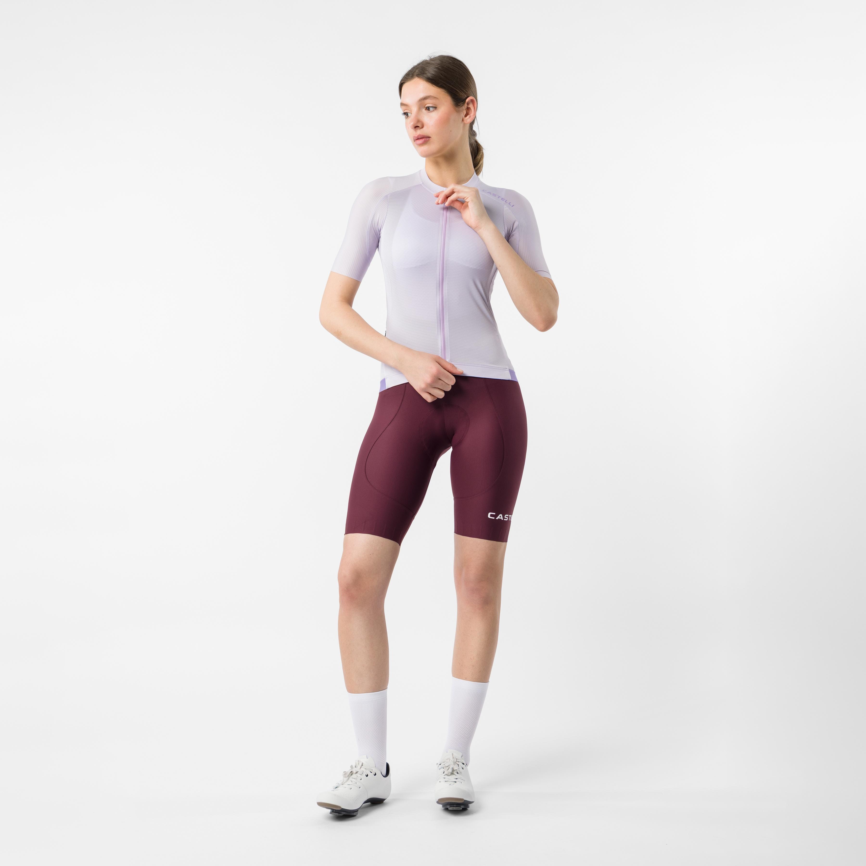 Espresso 2 w dt bibshort - deep bordeaux - castelli