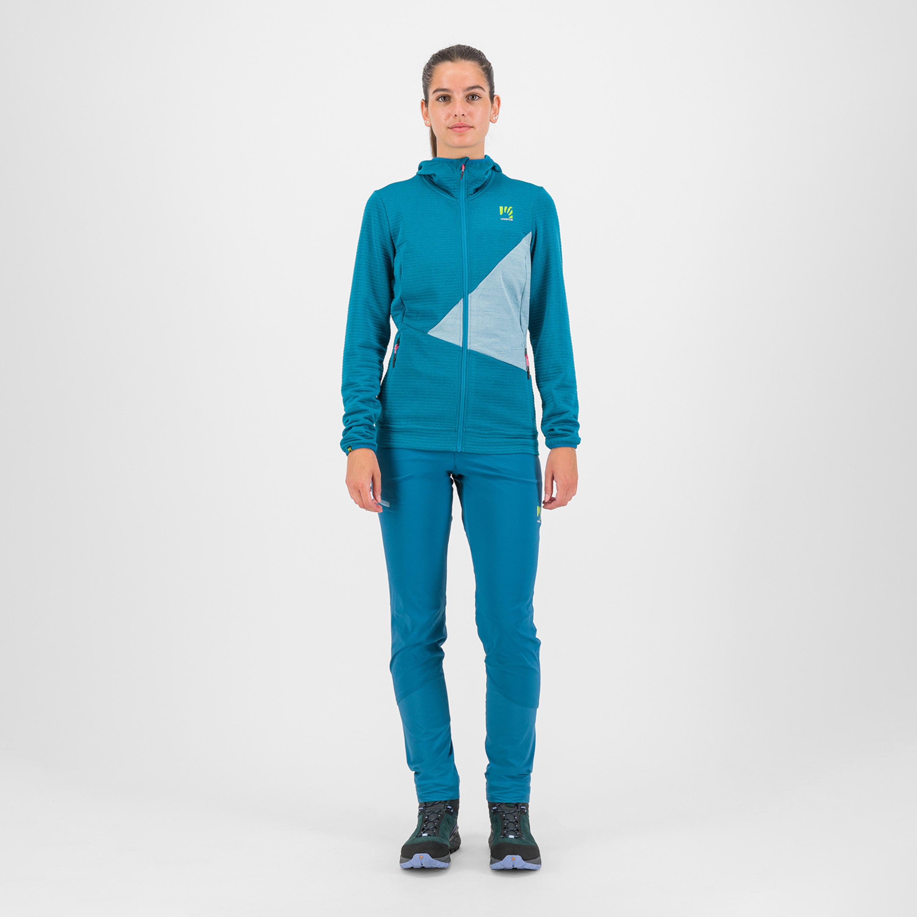 Nuvolau w fleece - corsair/adriatic blue - karpos