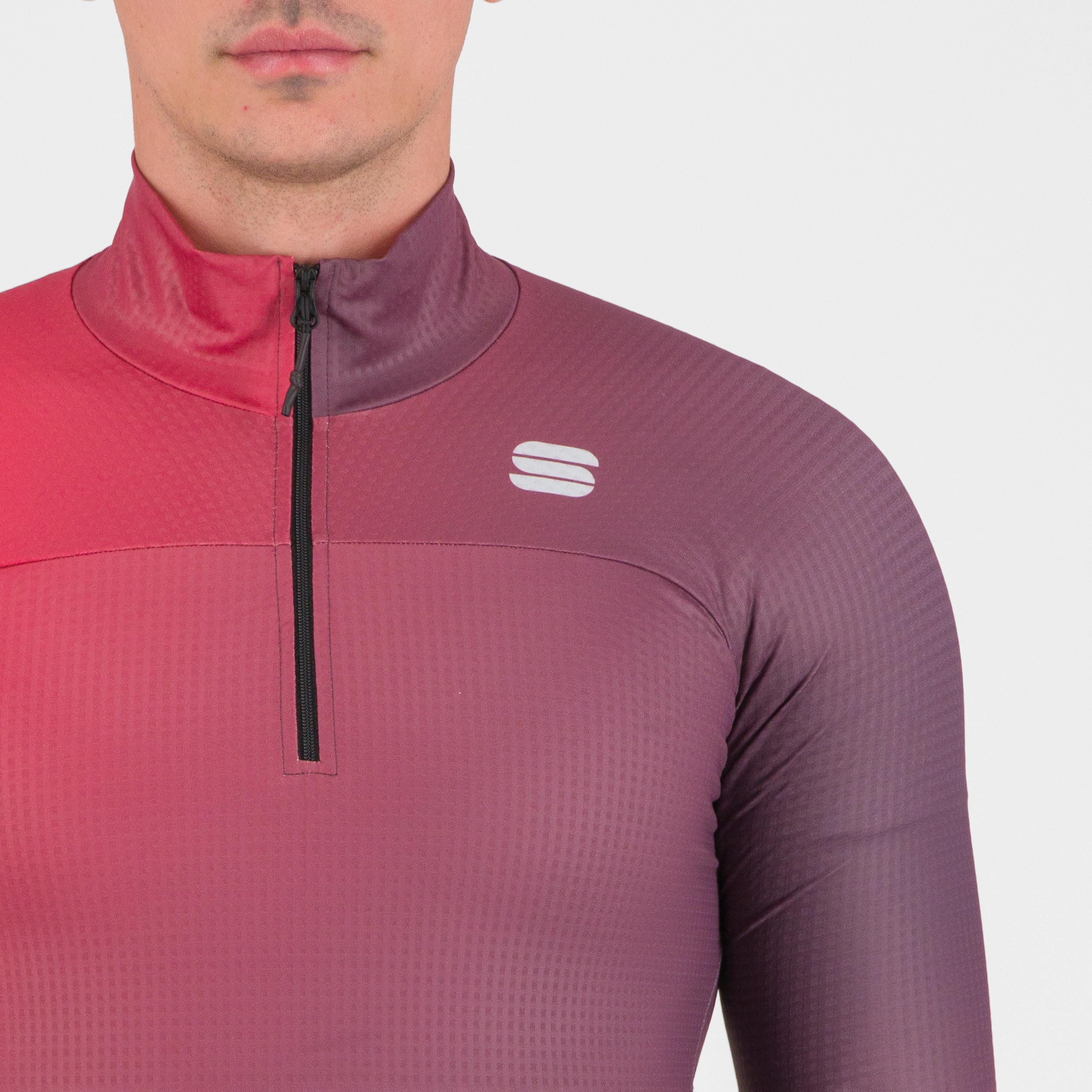 Apex jersey - huckleberry/tango red - sportful
