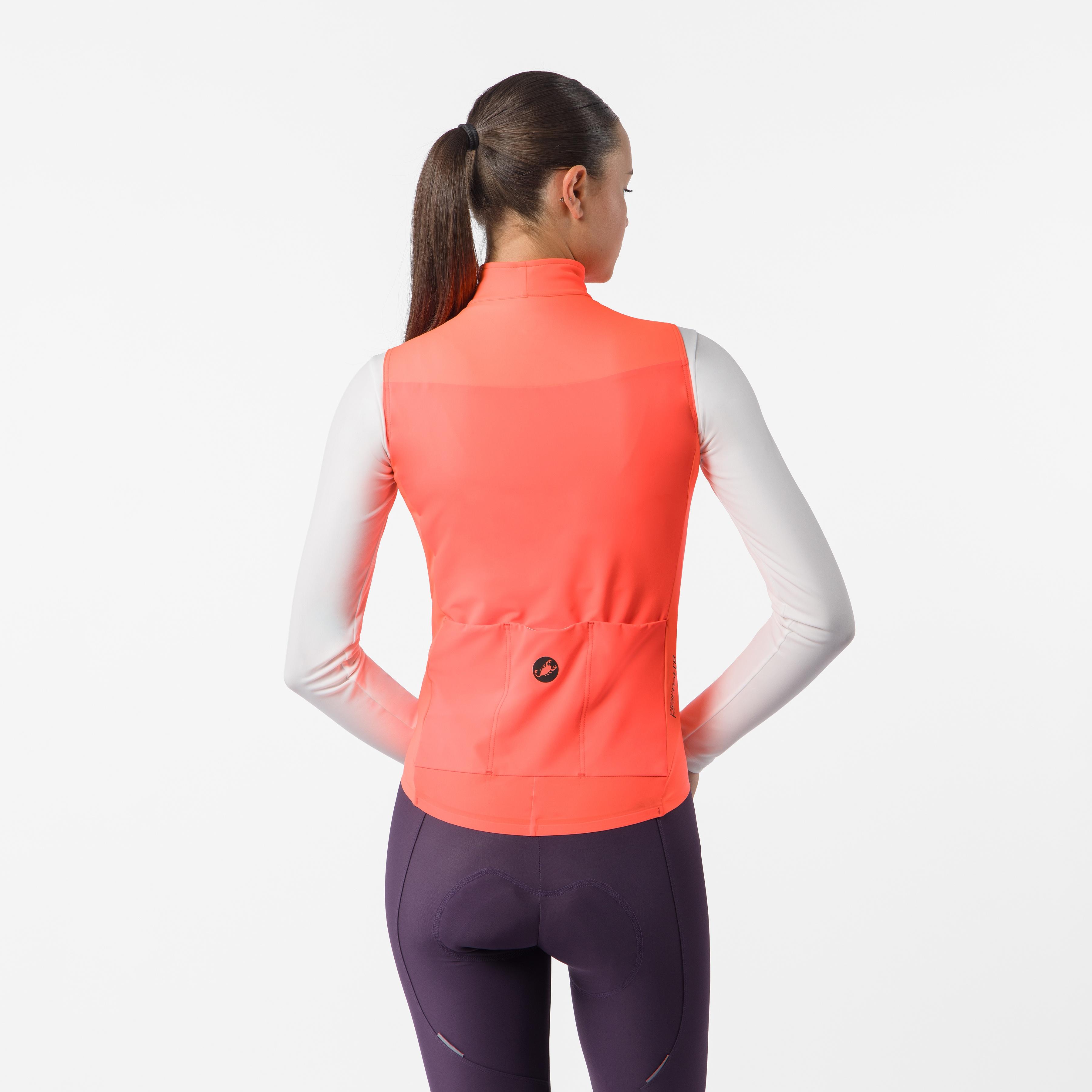 Perfetto 2 w vest - brilliant pink - castelli