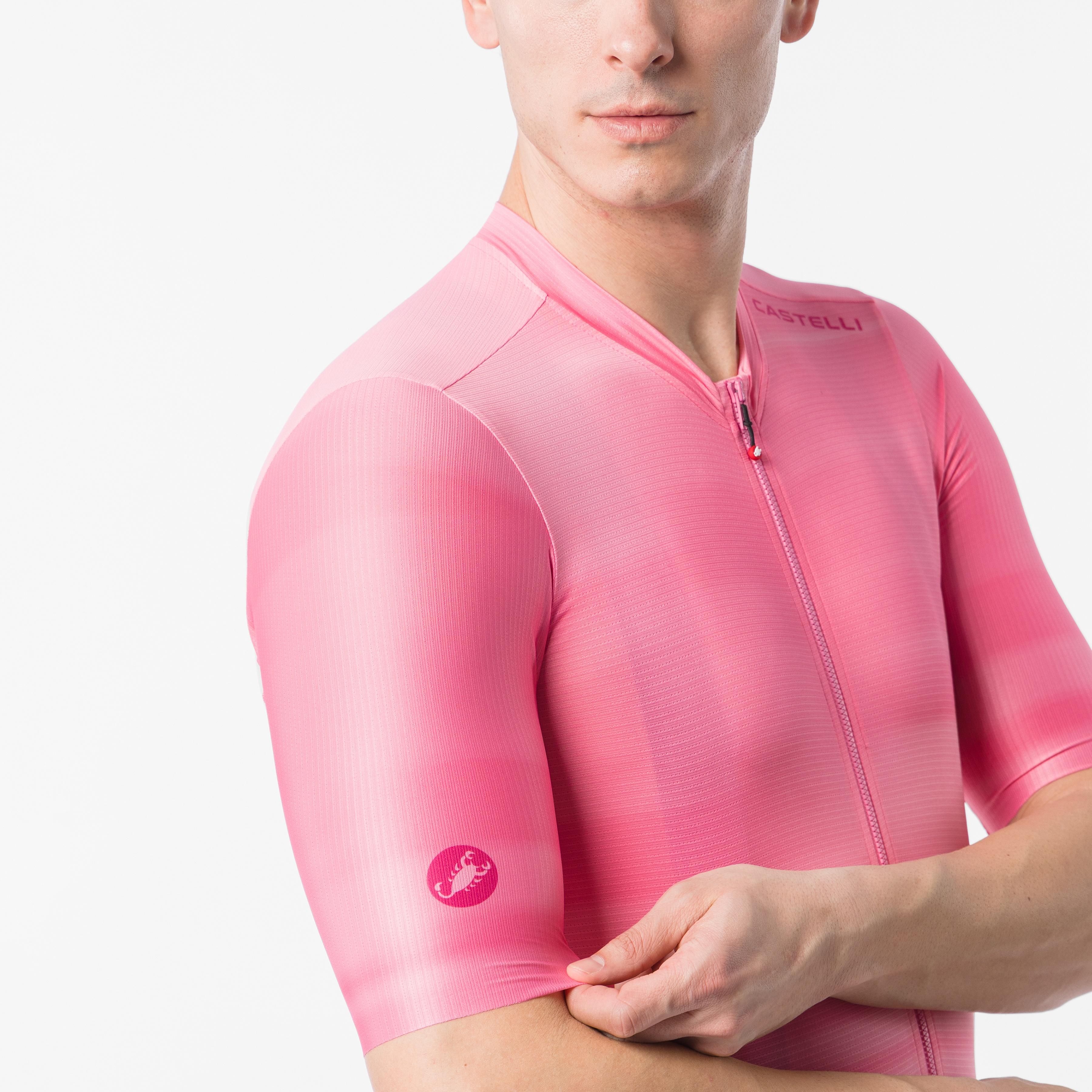 #giro109 espresso 2 jersey - rosa giro - castelli