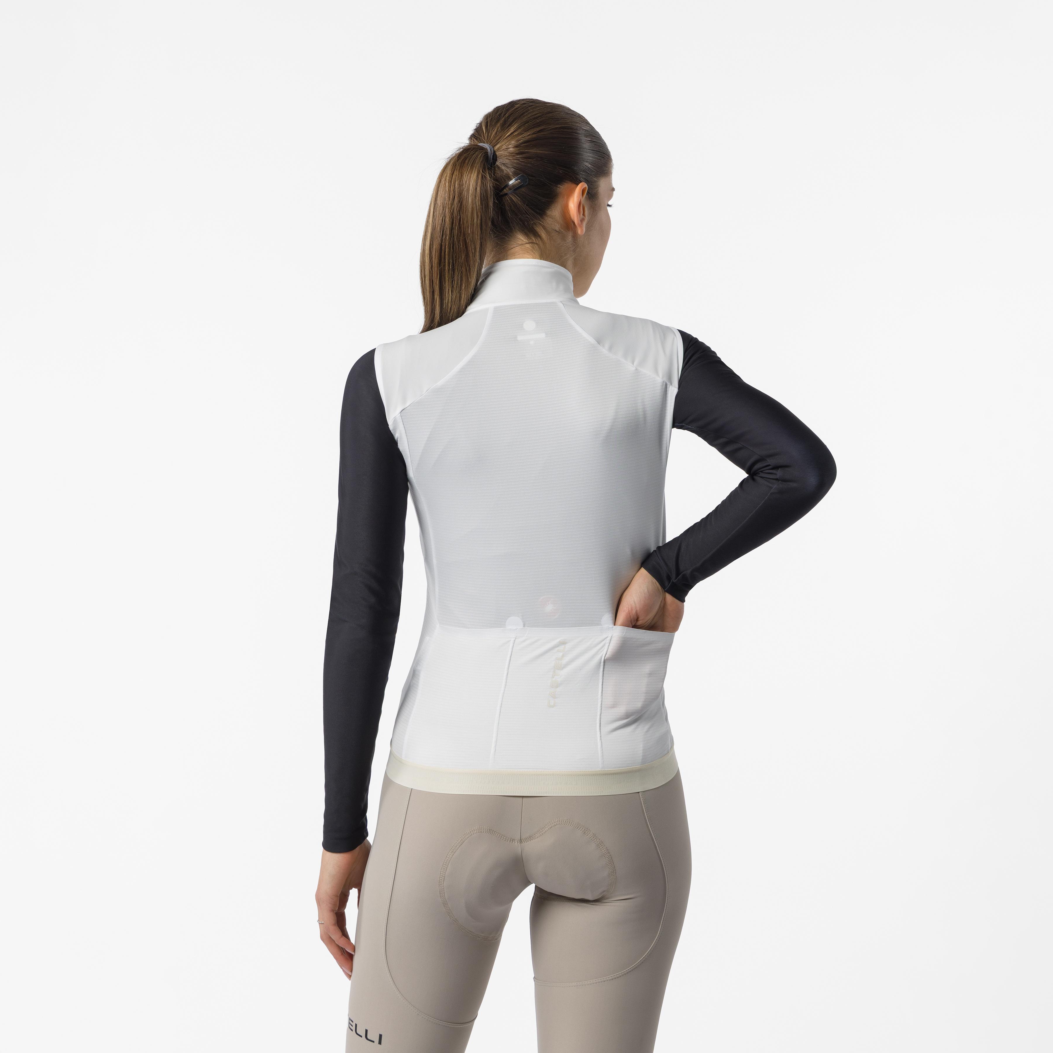 Espresso 2 w vest - ivory - castelli
