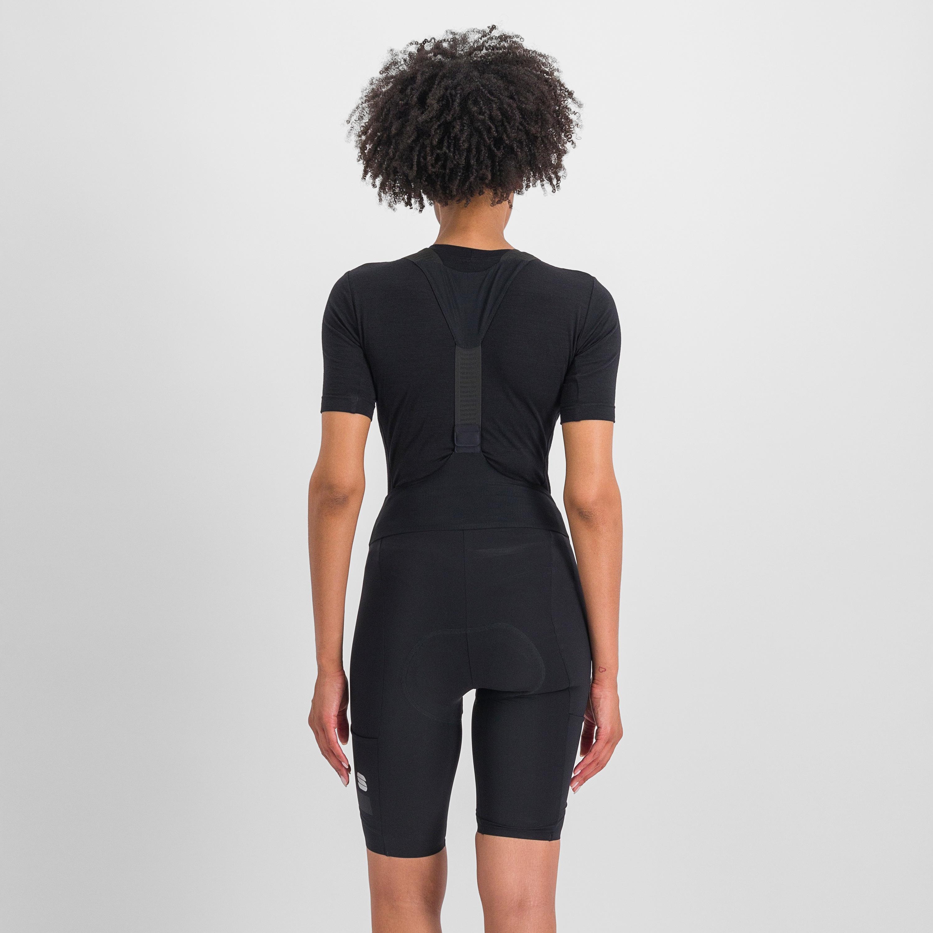 Merino w tee short sleeve - black - sportful