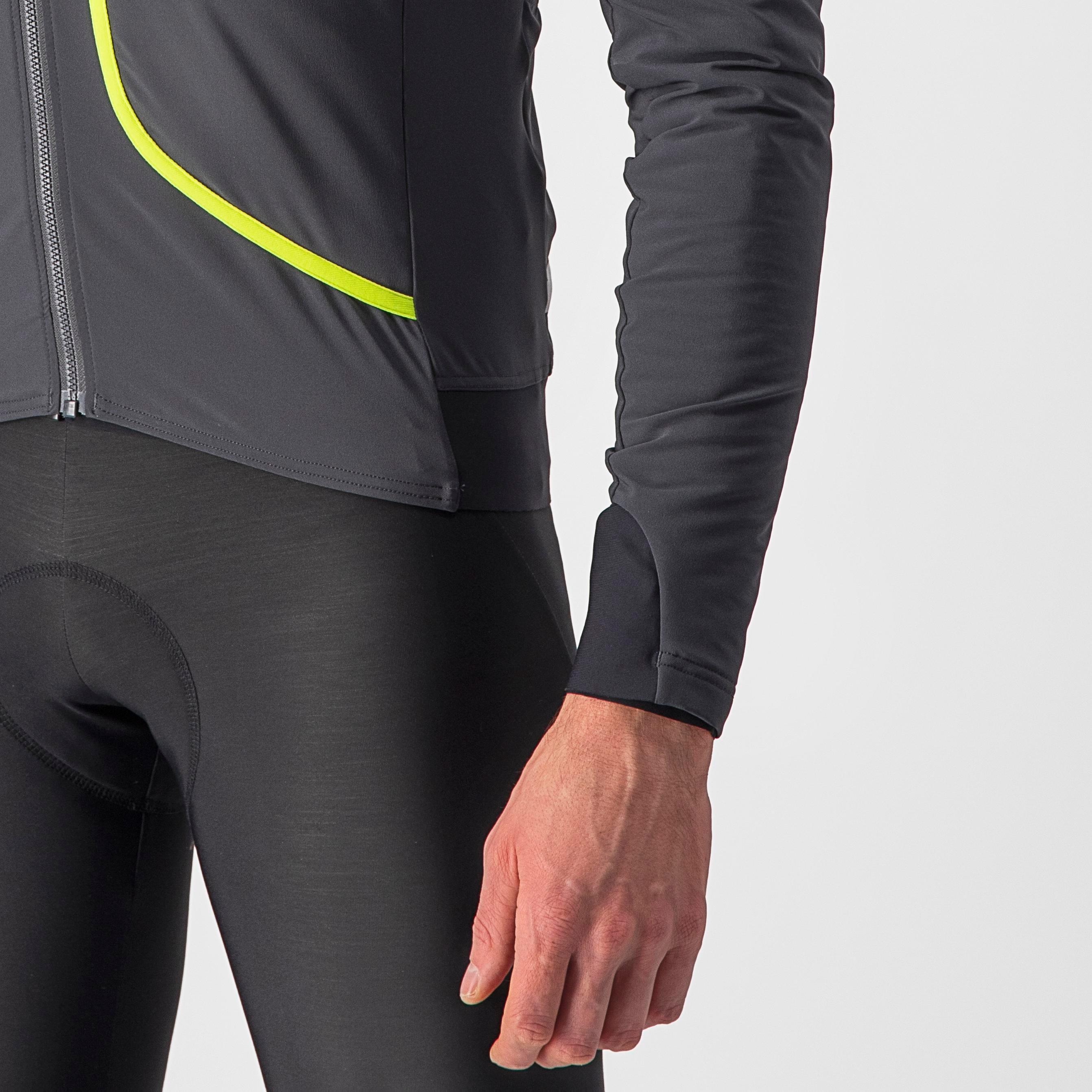 Flight jacket air - dark gray/electric lime - castelli