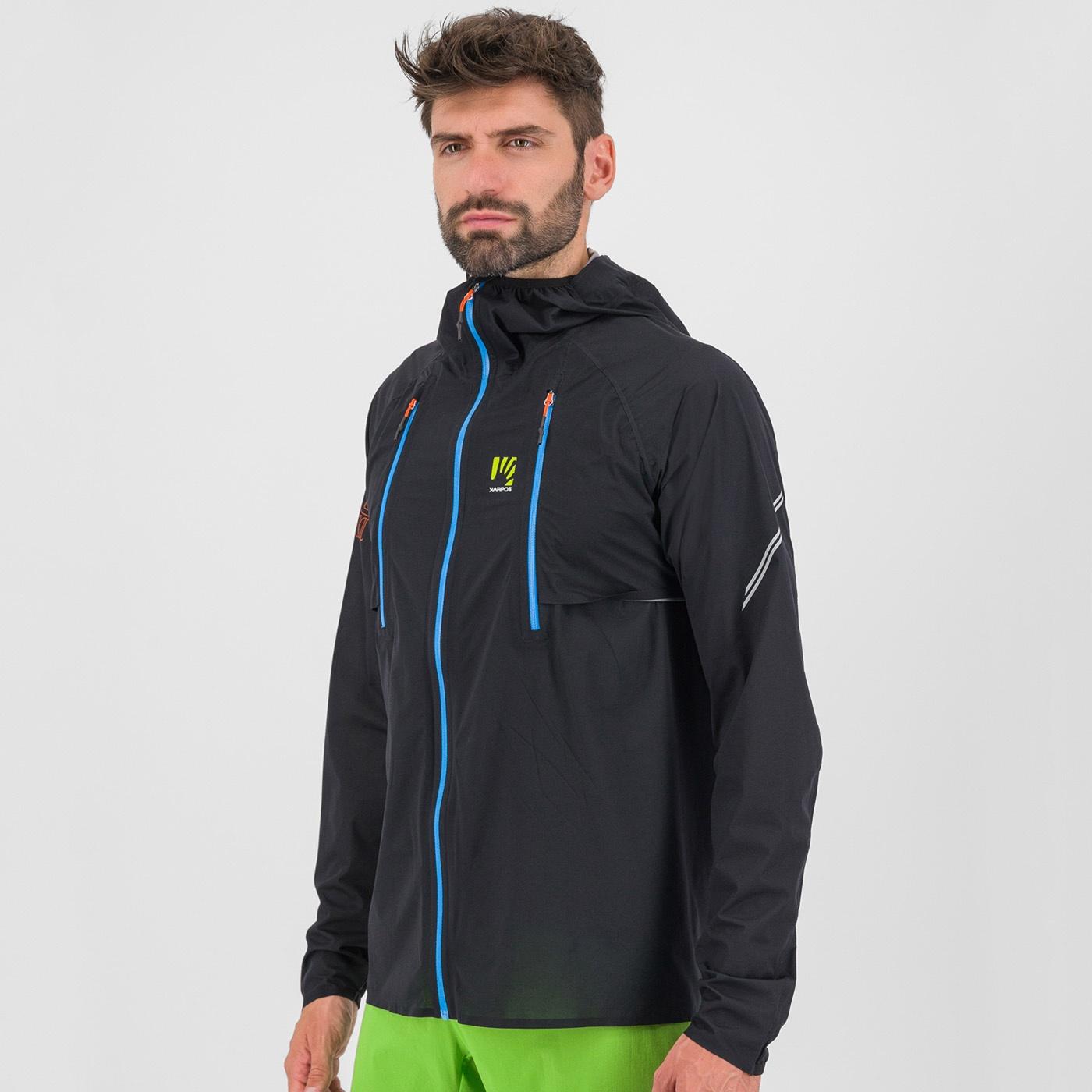 Lavaredo rain jacket - black/indigo b. - karpos
