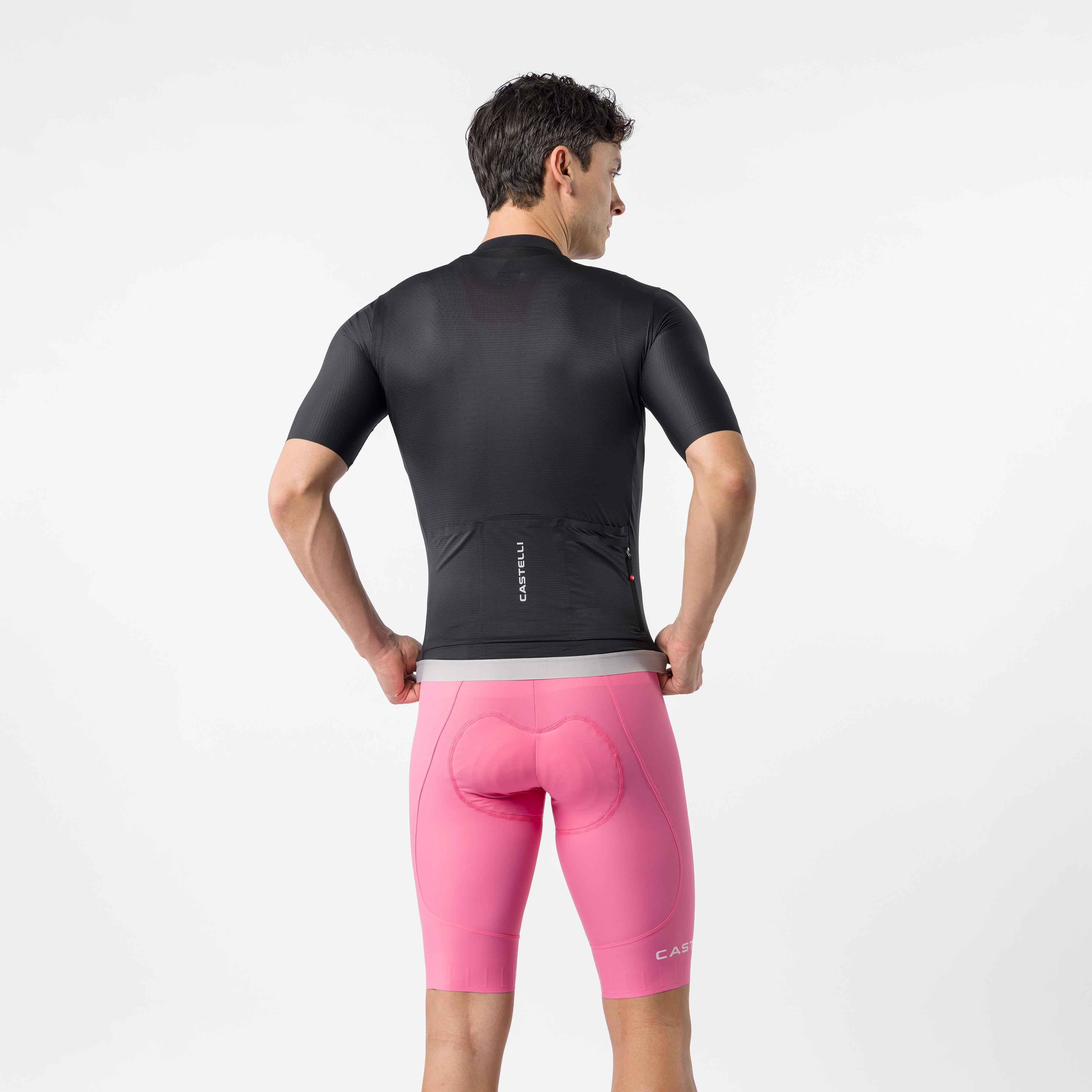 Espresso 2 bibshort - rosa giro - castelli