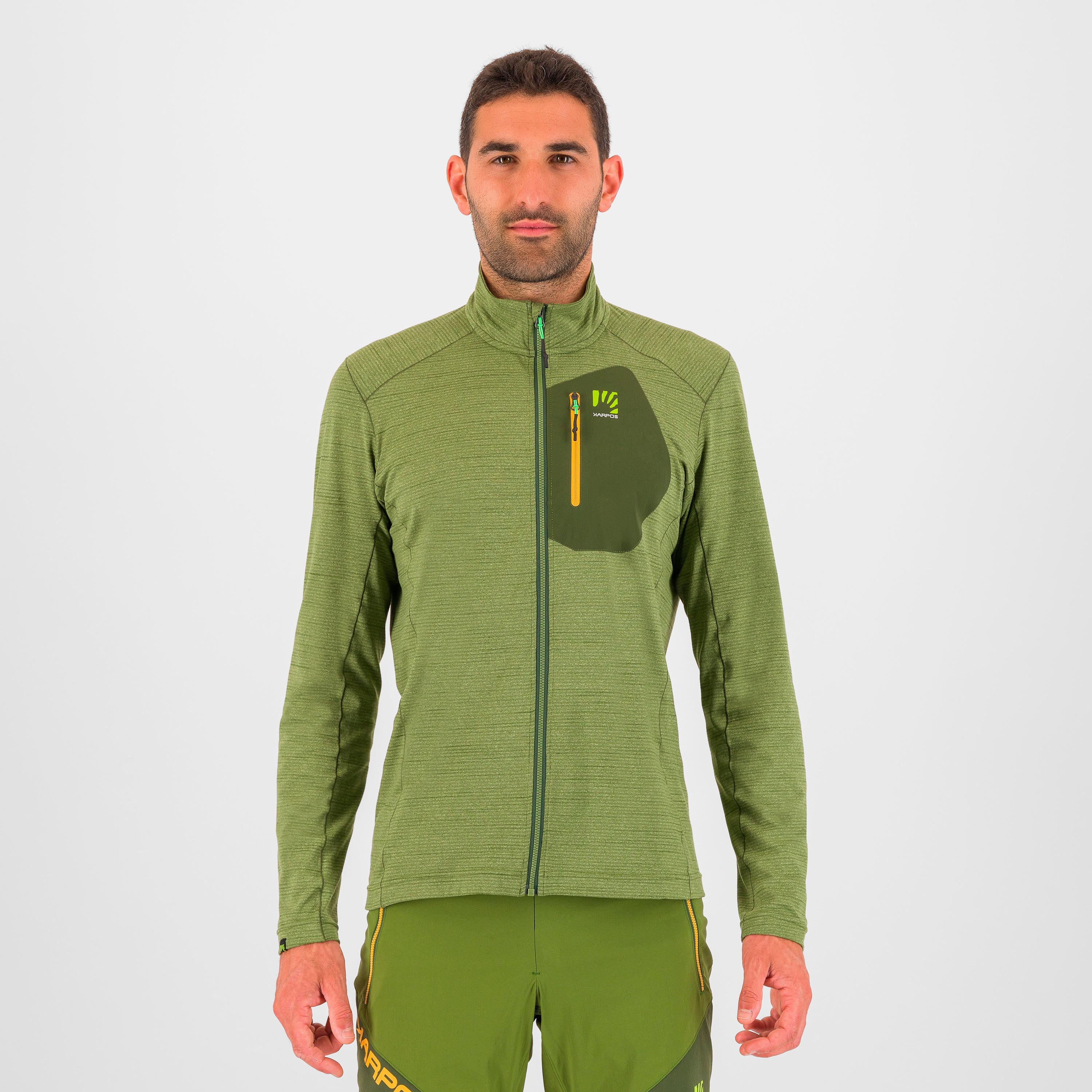 Pomedes t-shirt ls - cedar green - karpos