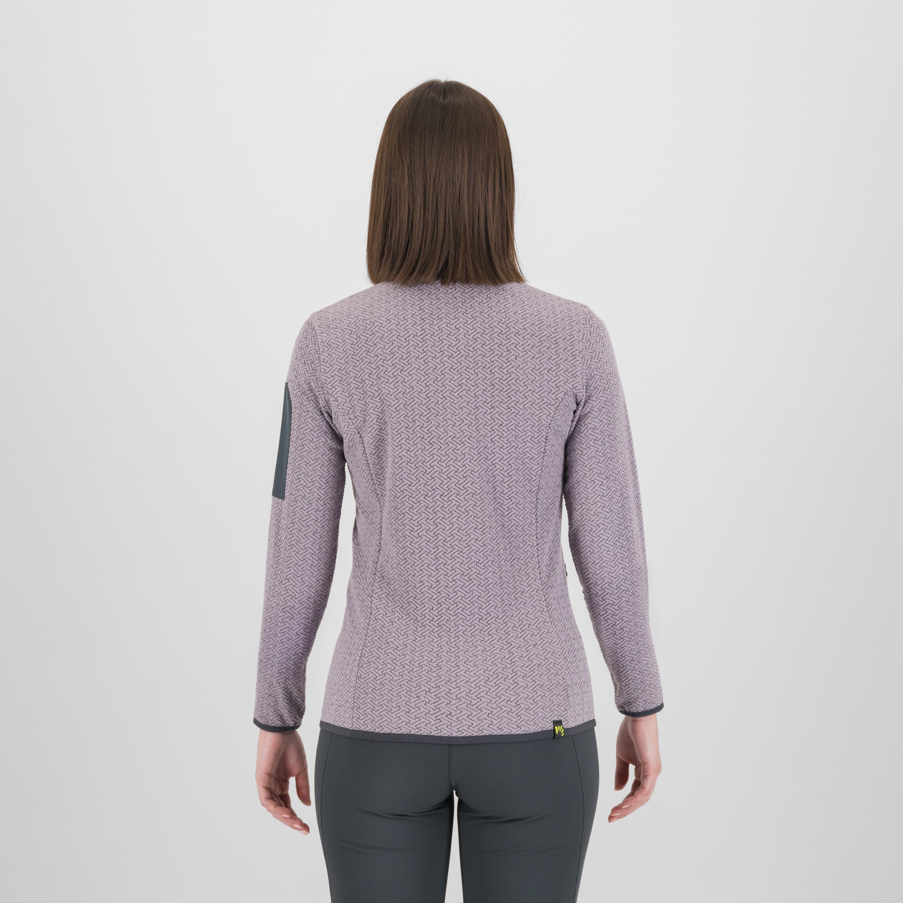 Mesdi' w fleece - lavender/woodl.gray - karpos