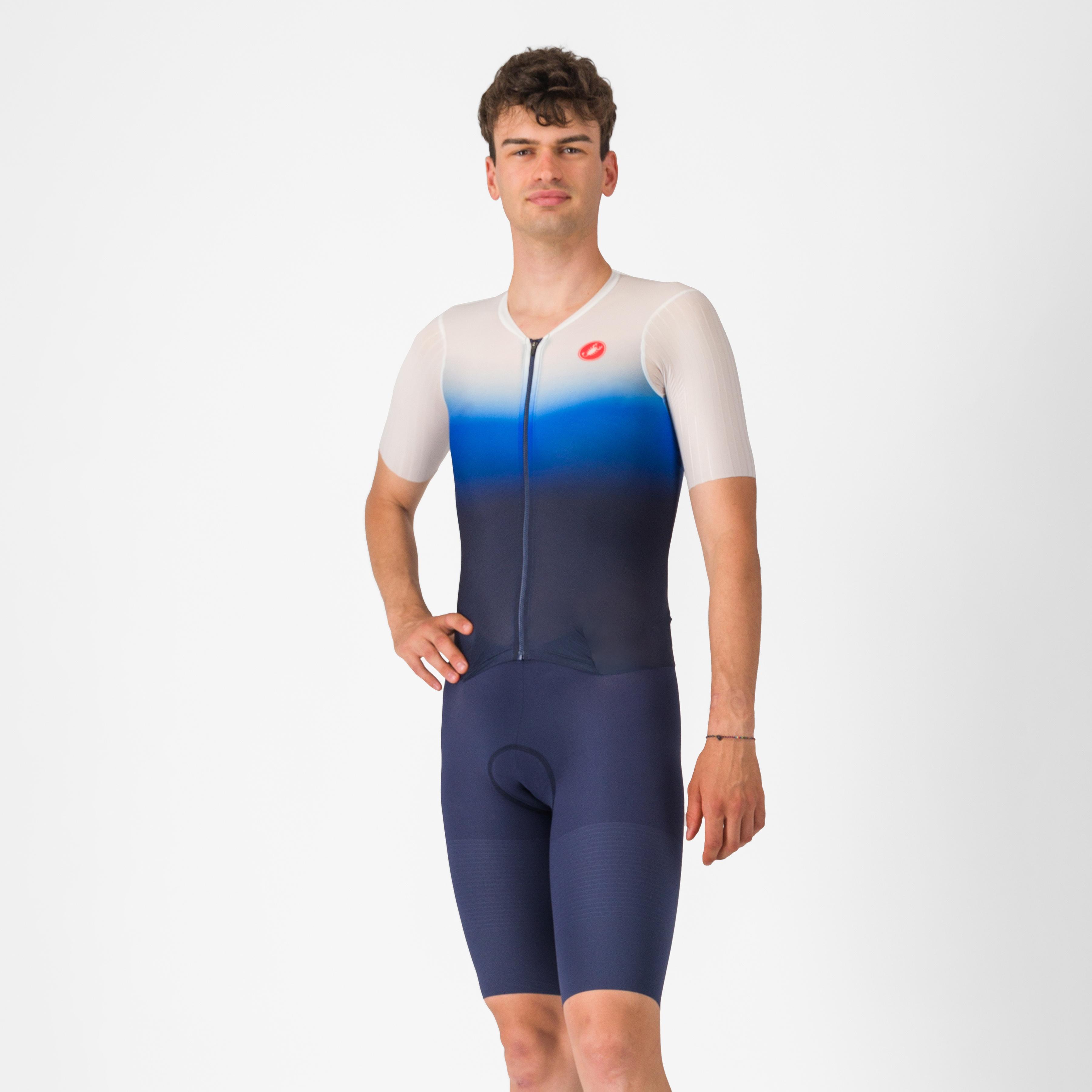 Pr 2 speed suit - belgian blue/white-azzurro ita - castelli