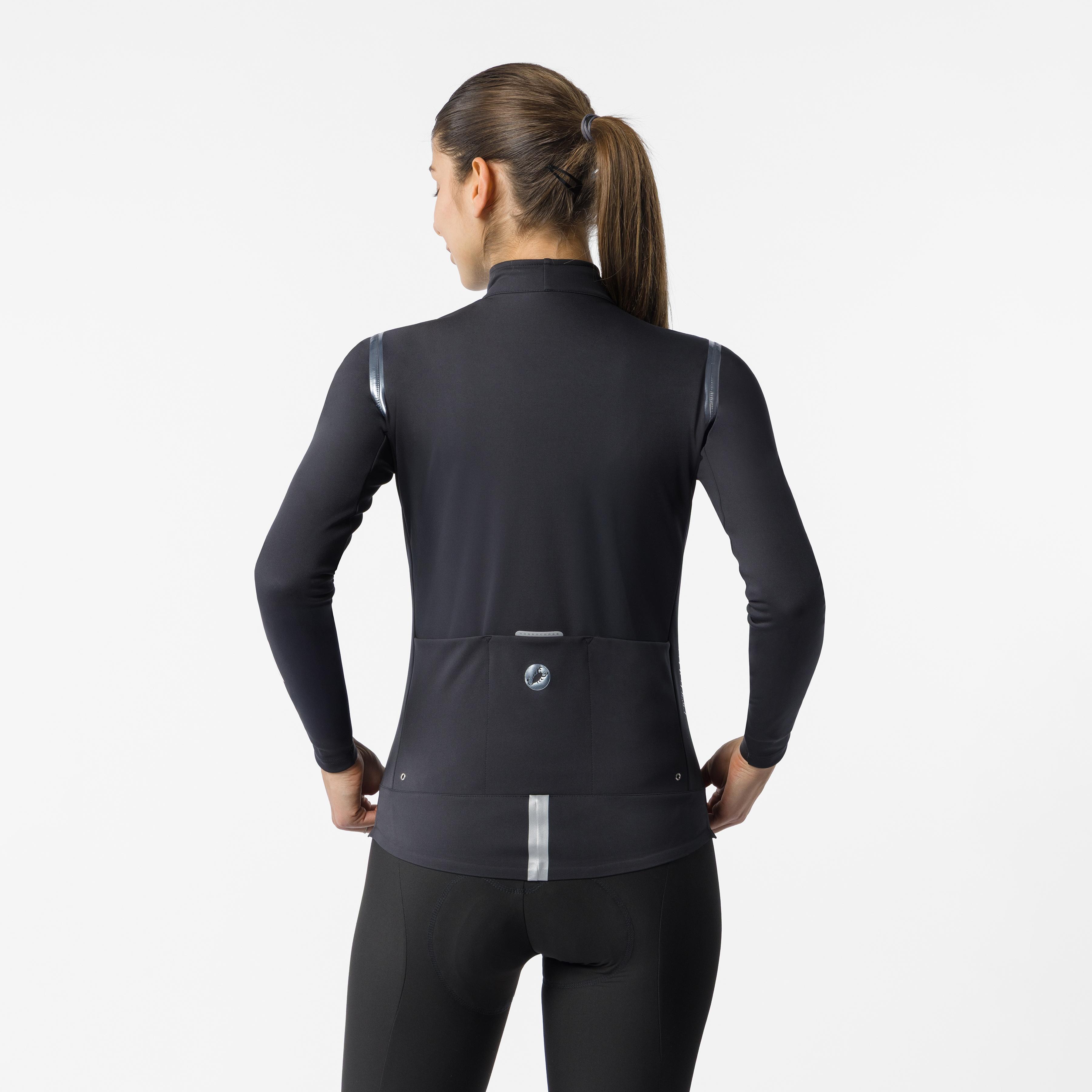 Perfetto 4 w jacket - black - castelli
