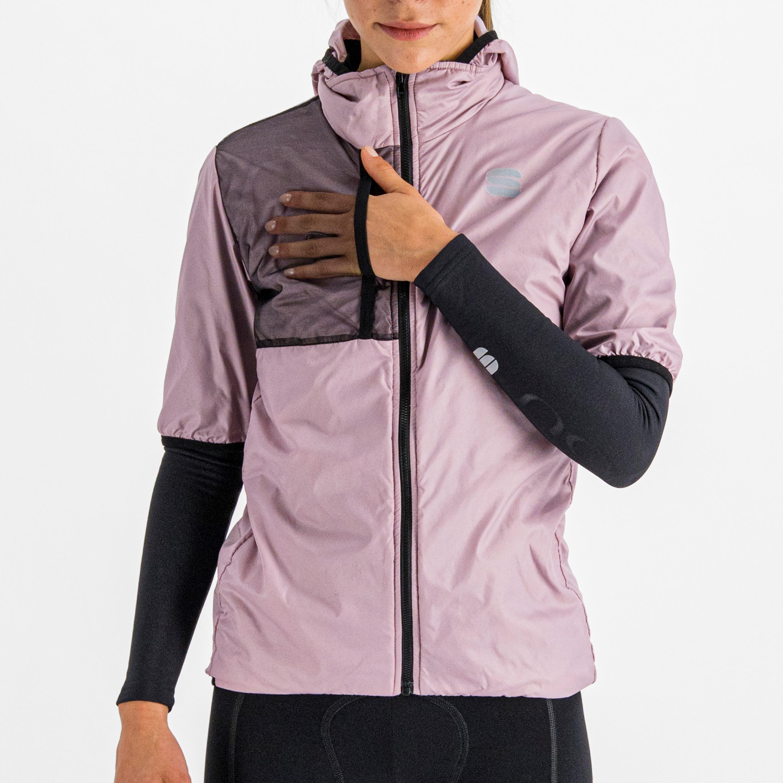 Supergiara w puffy short sleeve - mauve - sportful