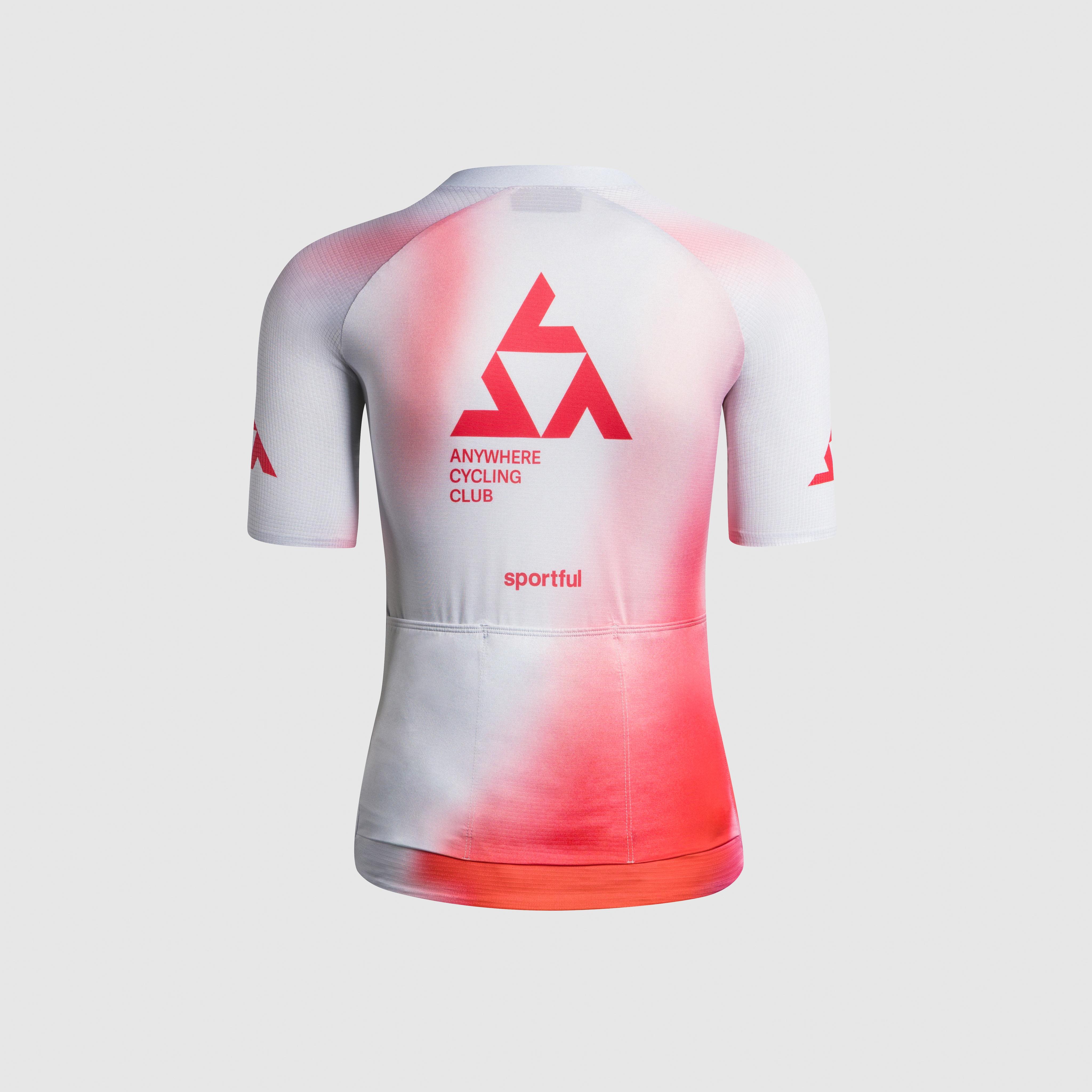 Anywhere supernova w jersey - grey red - sportful