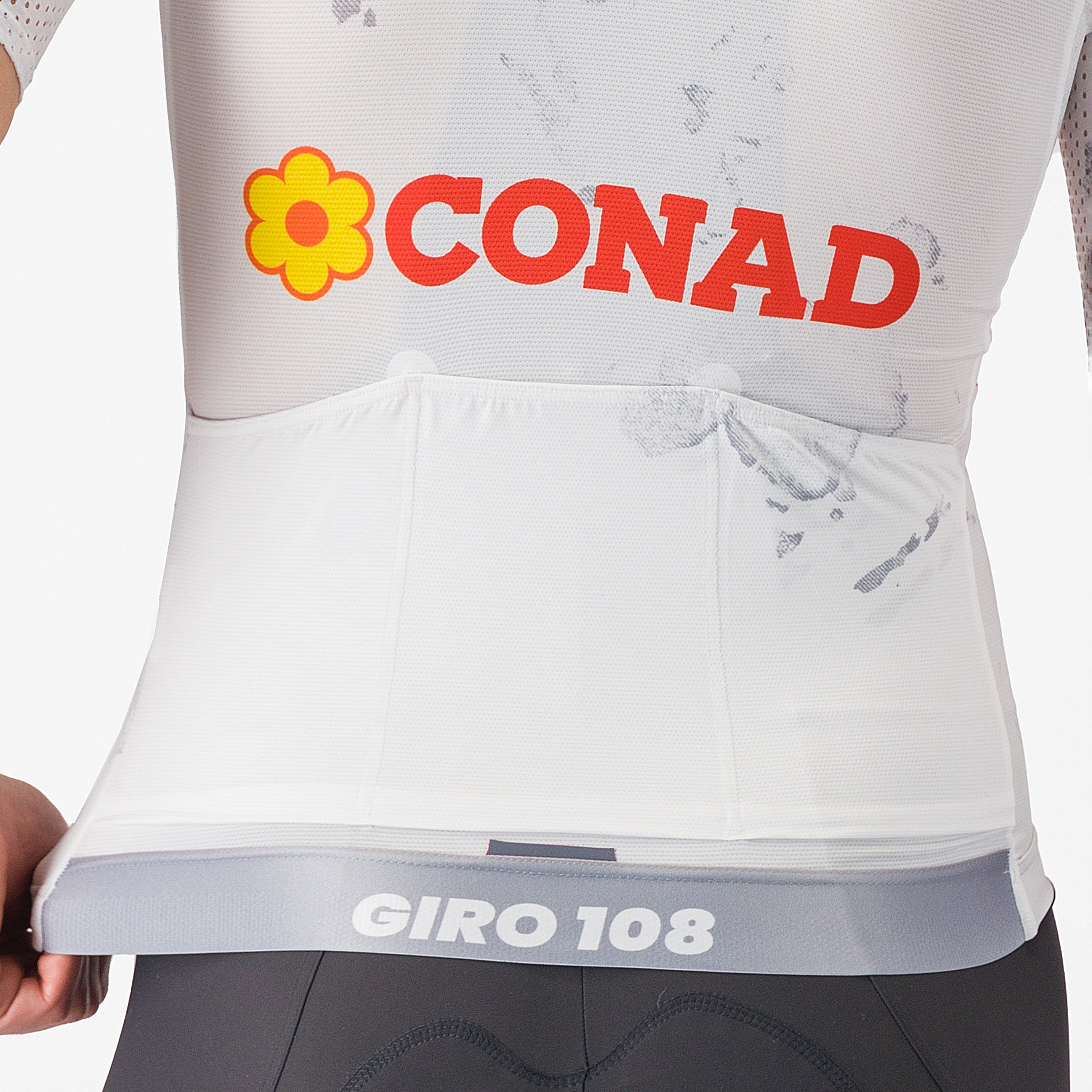 #giro108 race 8s jersey - bianco - castelli