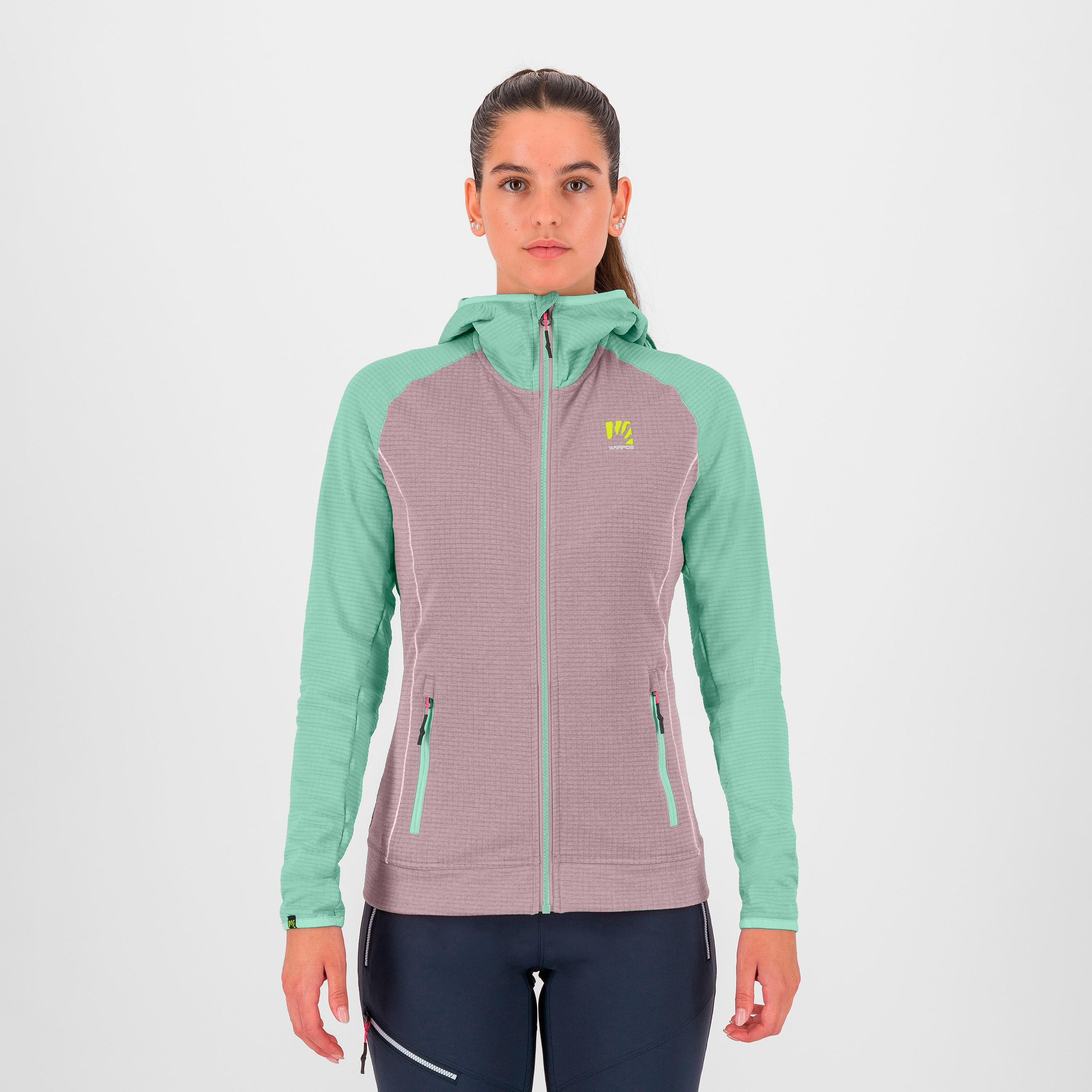 Ambrizzola w full-zip hoodie - nirvana/lichen - karpos