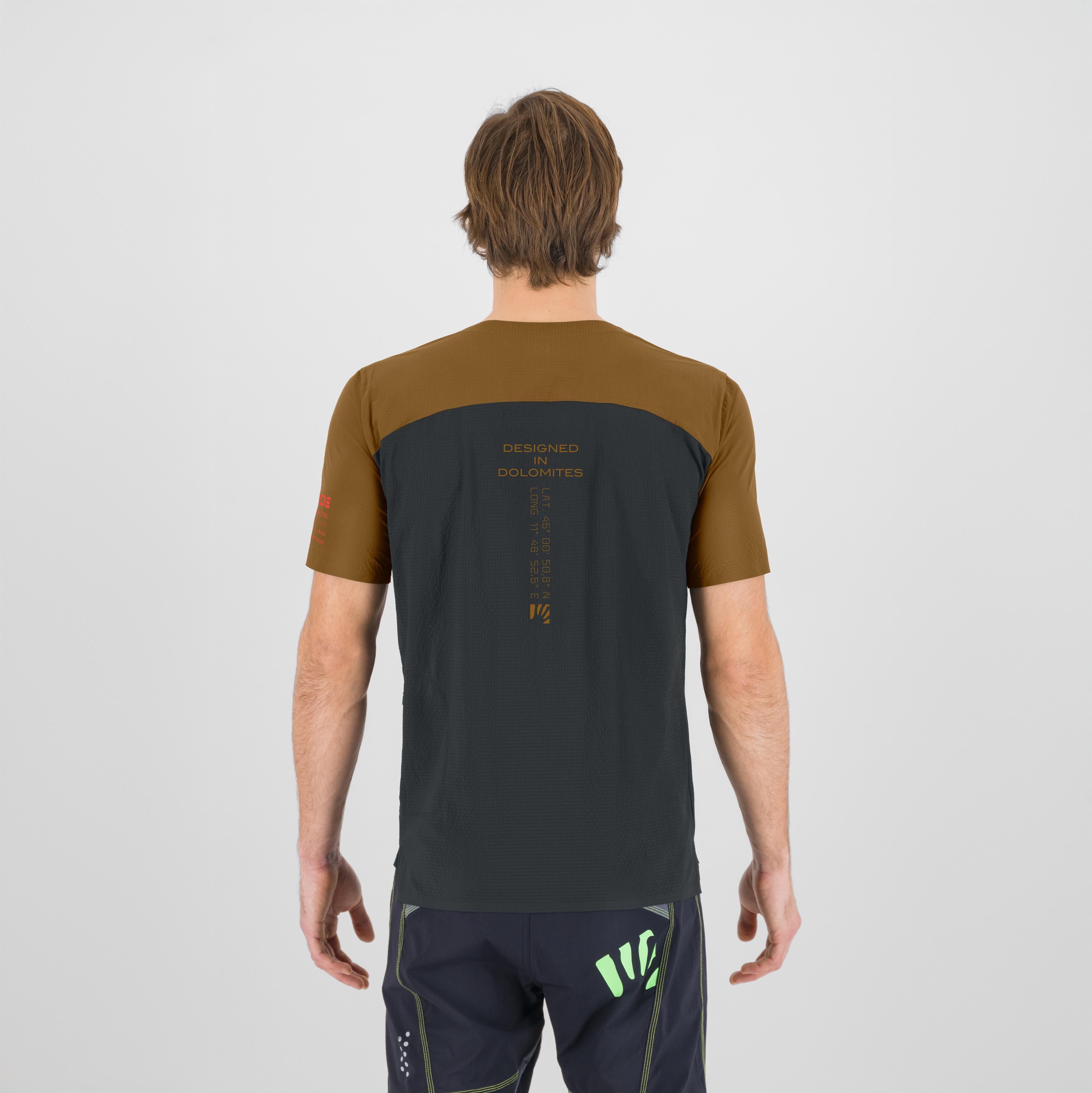 Ledro tee - woodl.gray/bronze - karpos
