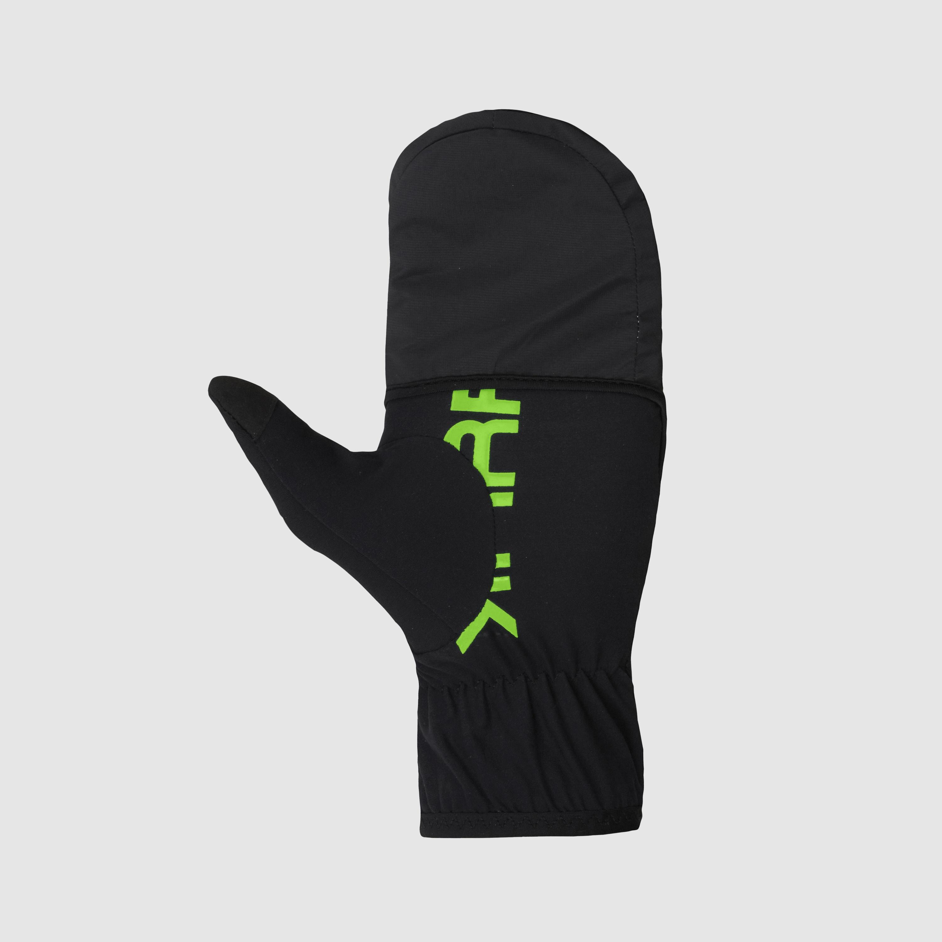 Lavaredo glove - black/green fluo - karpos