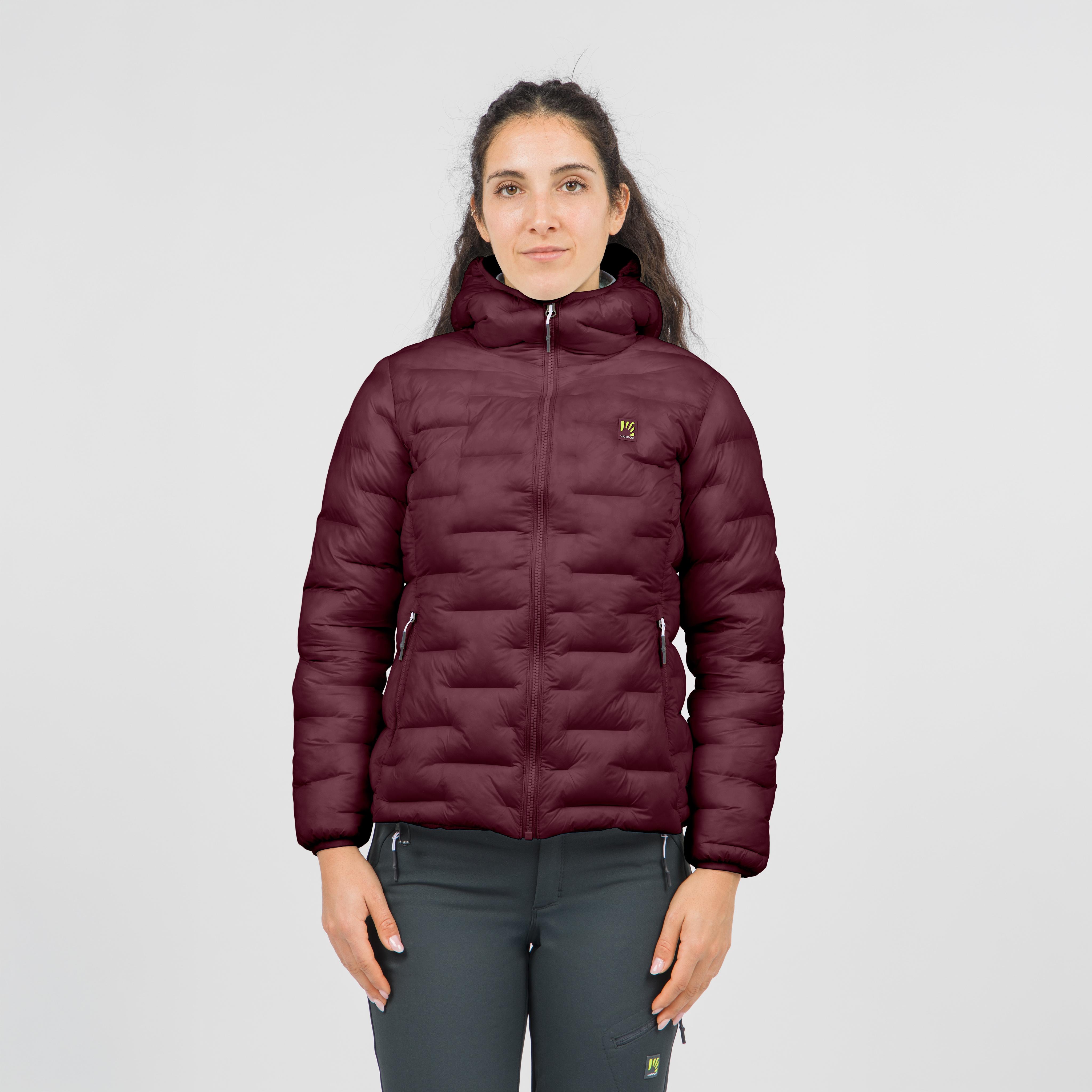 Valparola w jacket - crimson - karpos