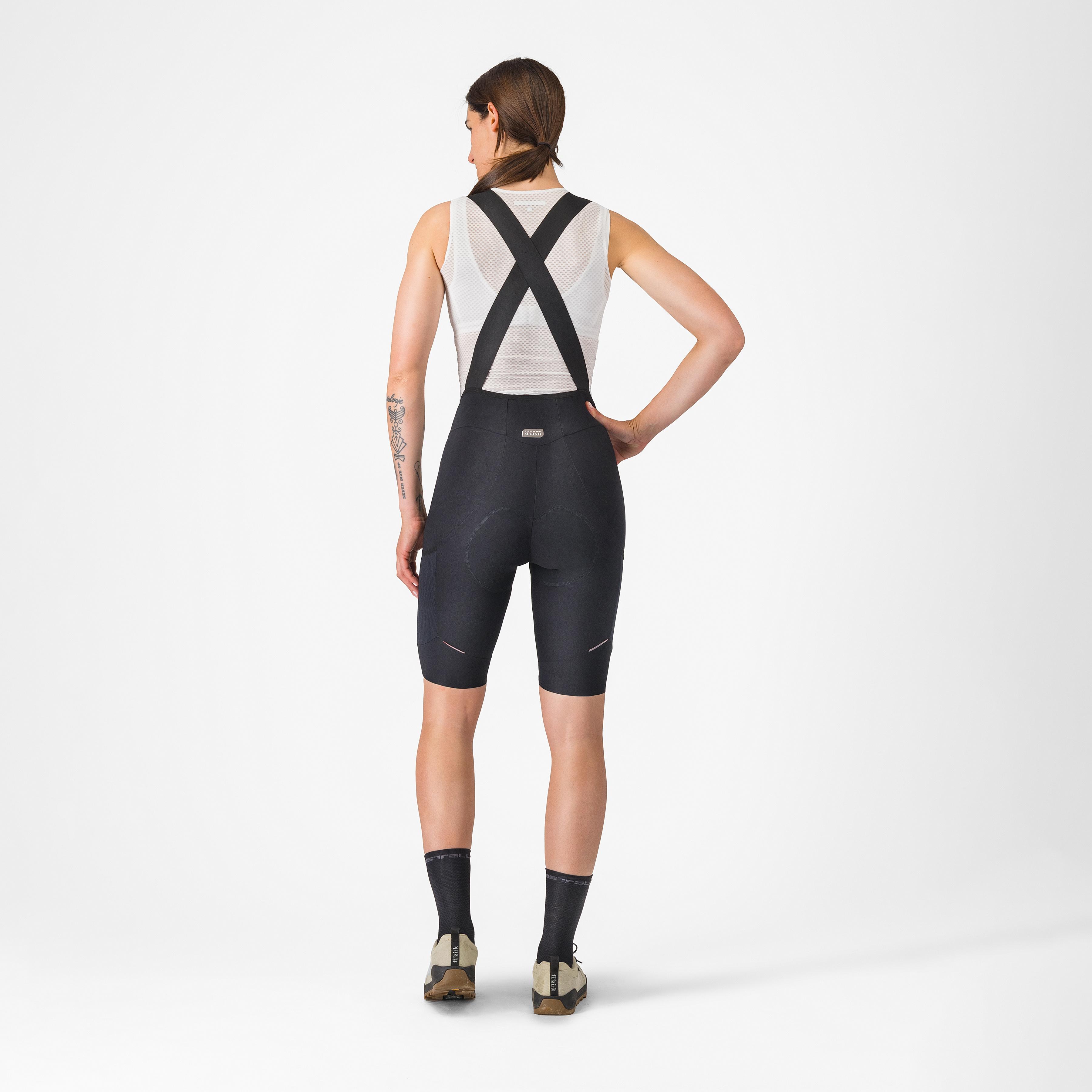 Unlimited endurance w dt bibshort - black - castelli