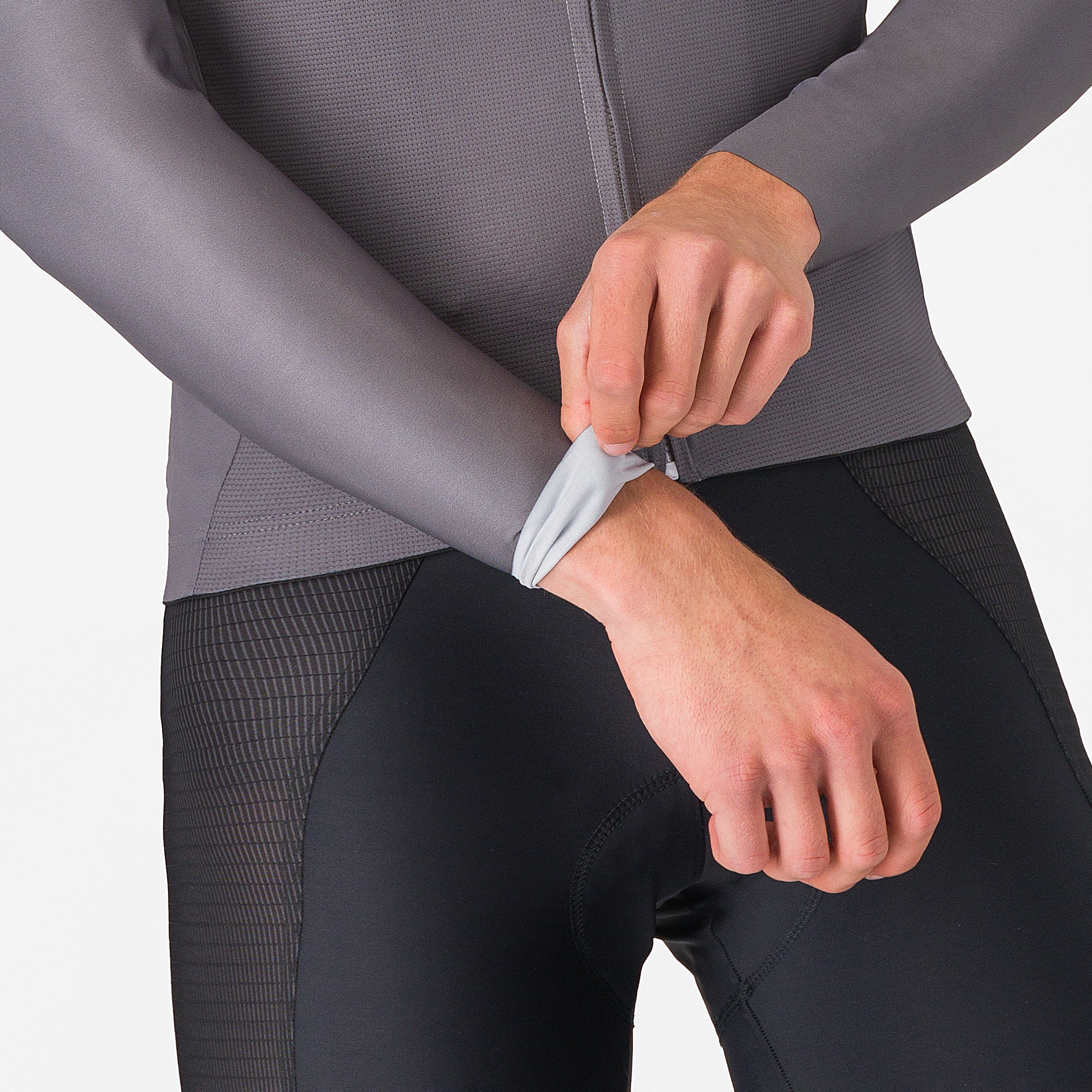 Upf long sleeve jersey - silver gray - castelli