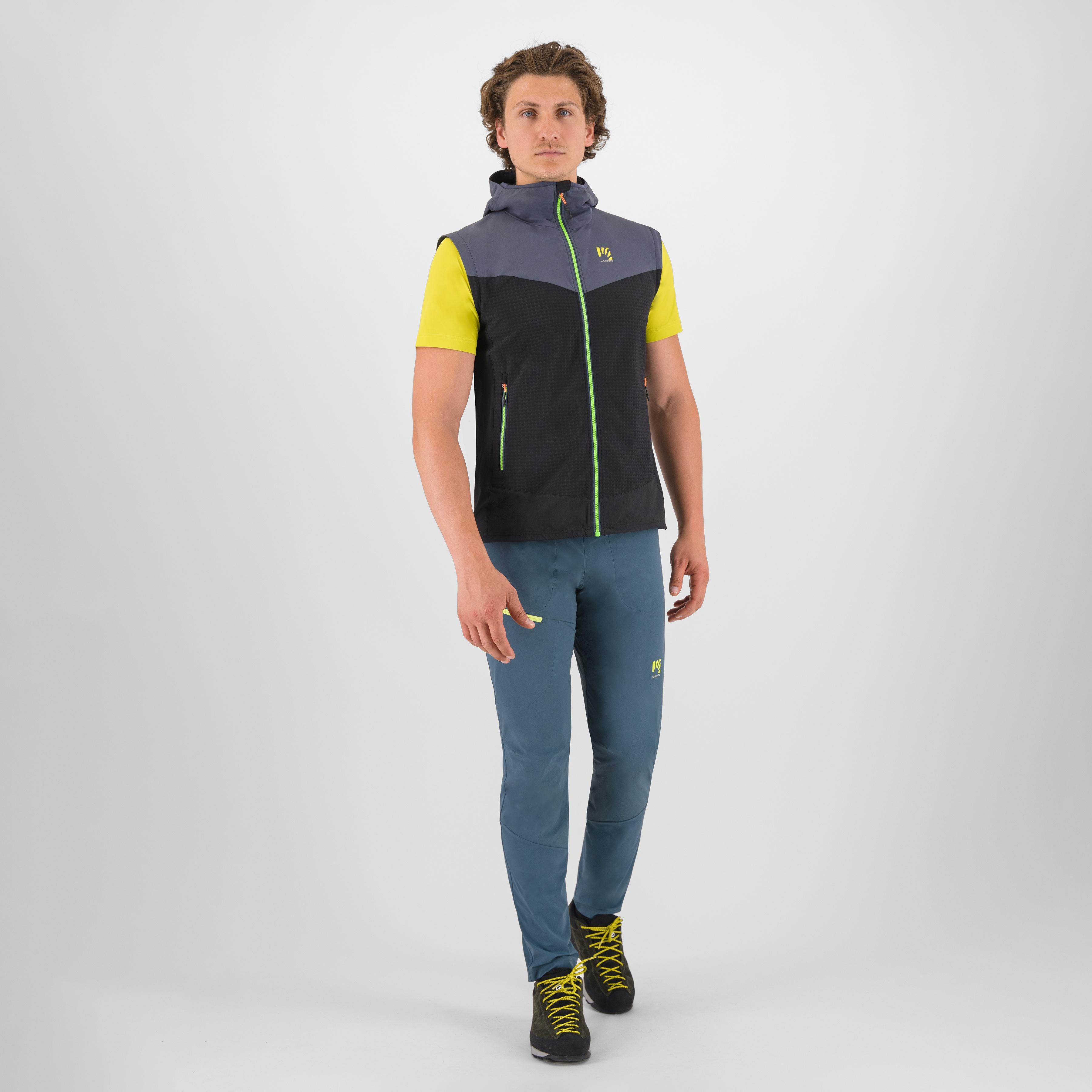 Lede  convertible jacket - black/ombre blue - karpos
