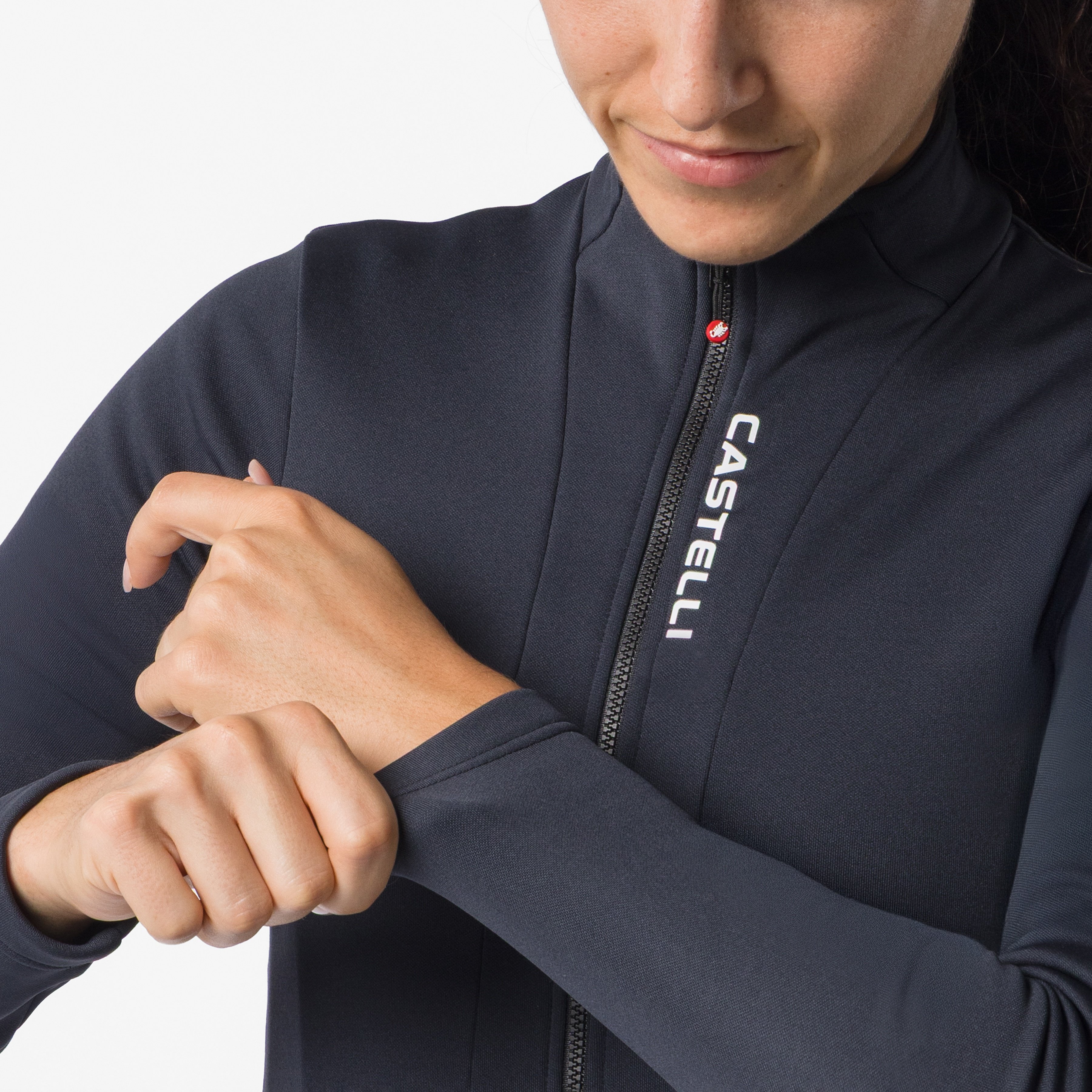 Sinergia 3 jersey fz - black - castelli