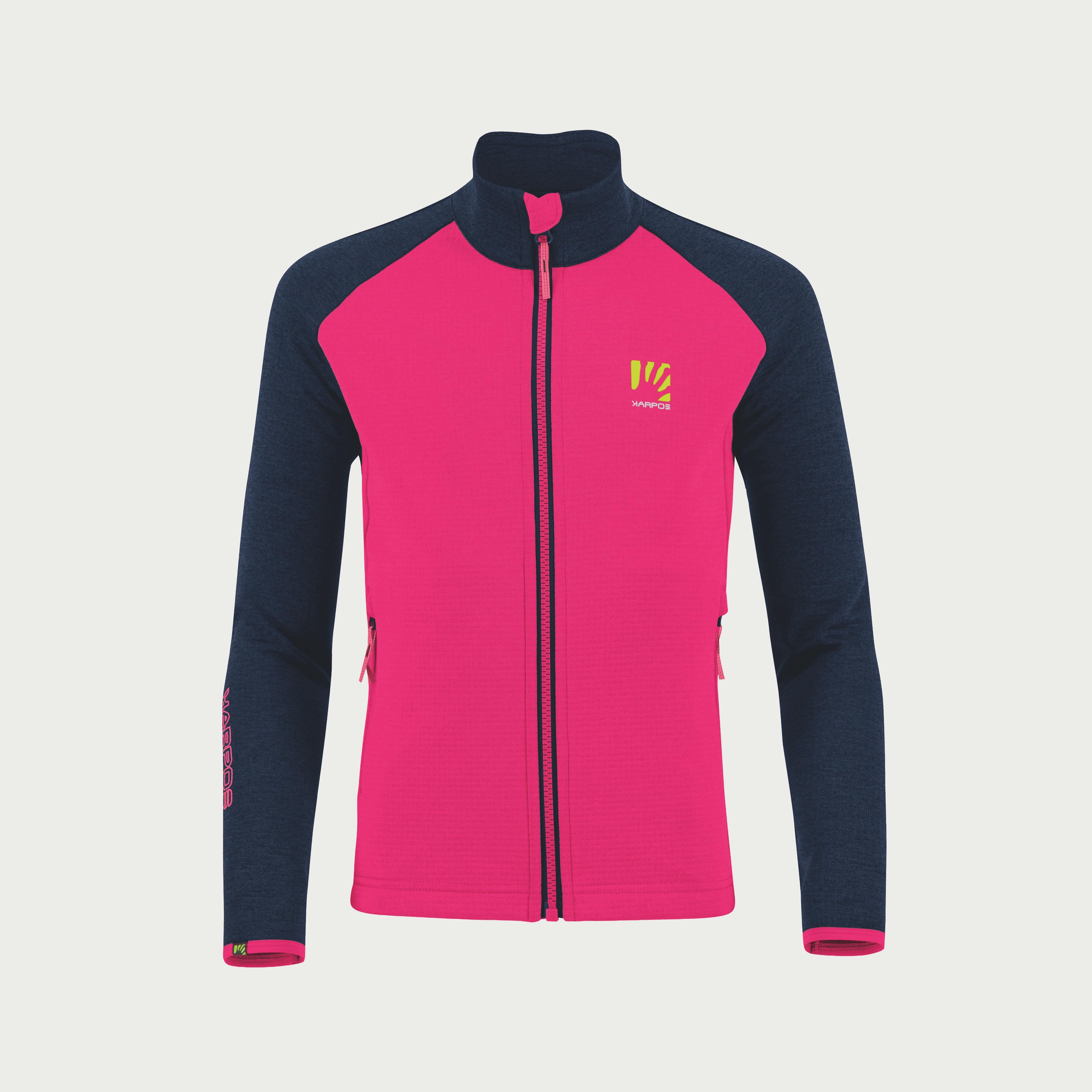 Federa kid fleece - pink/vulcan - karpos