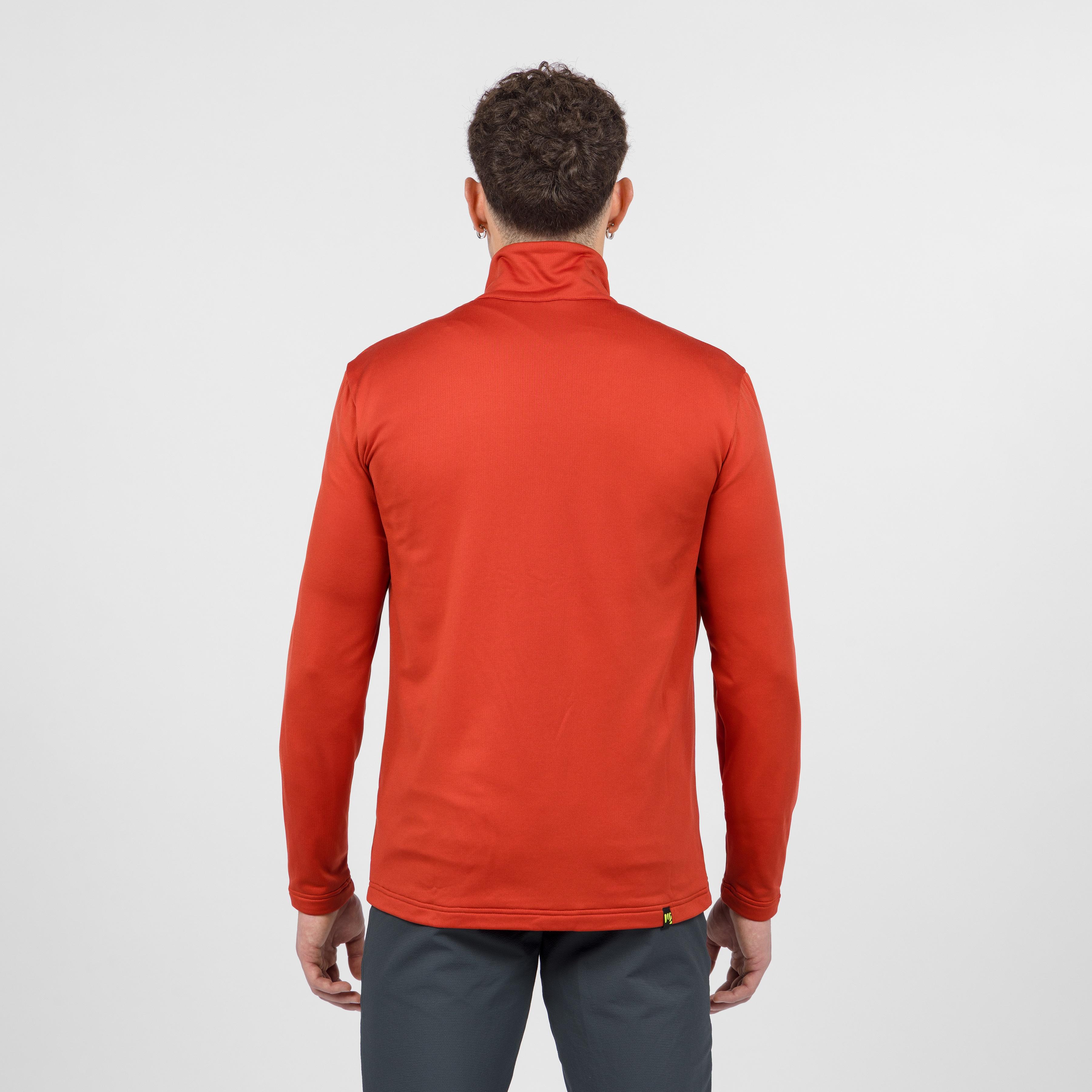 Pizzocco evo full zip fleece - fire - karpos