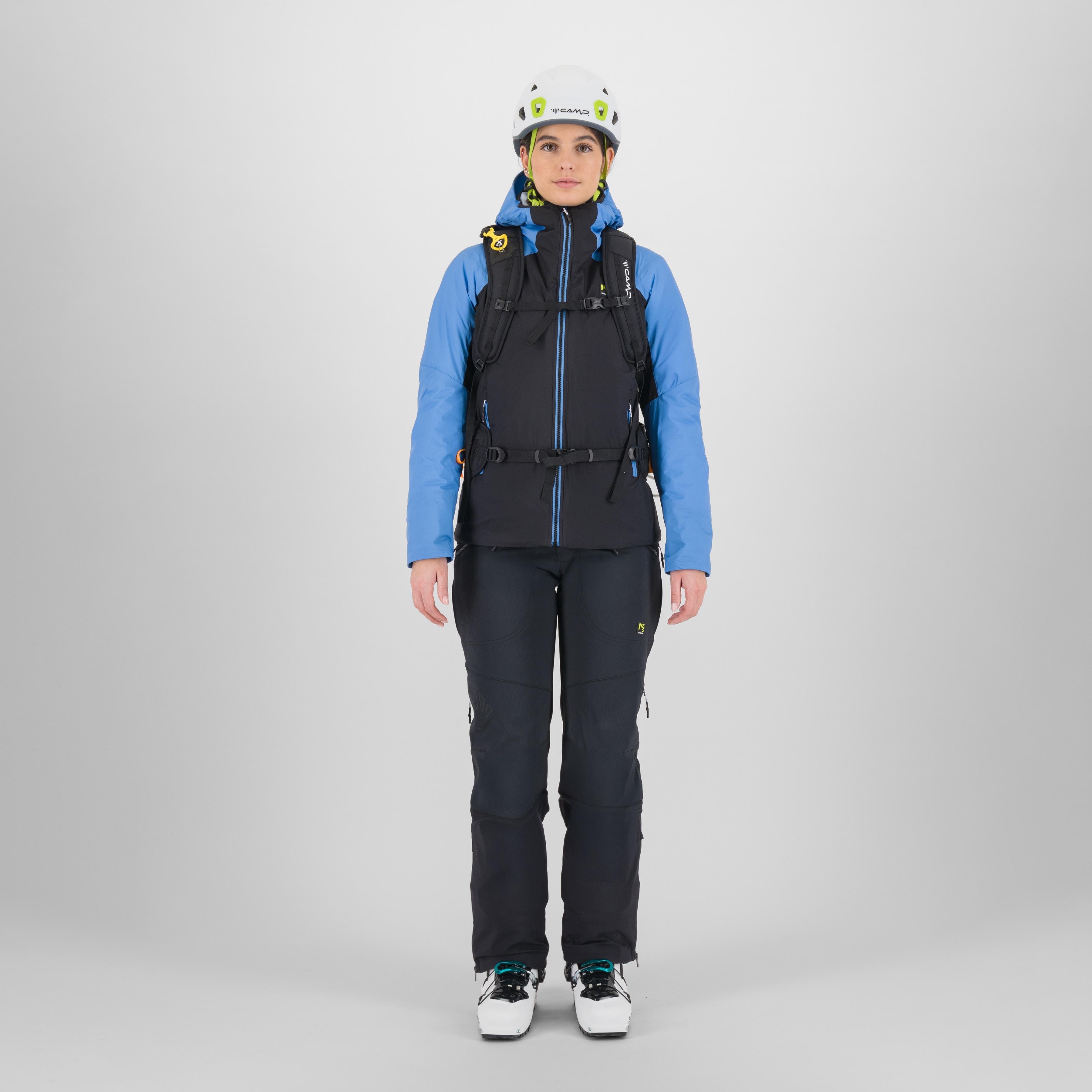 Vinson evo w jacket - black/jasper - karpos