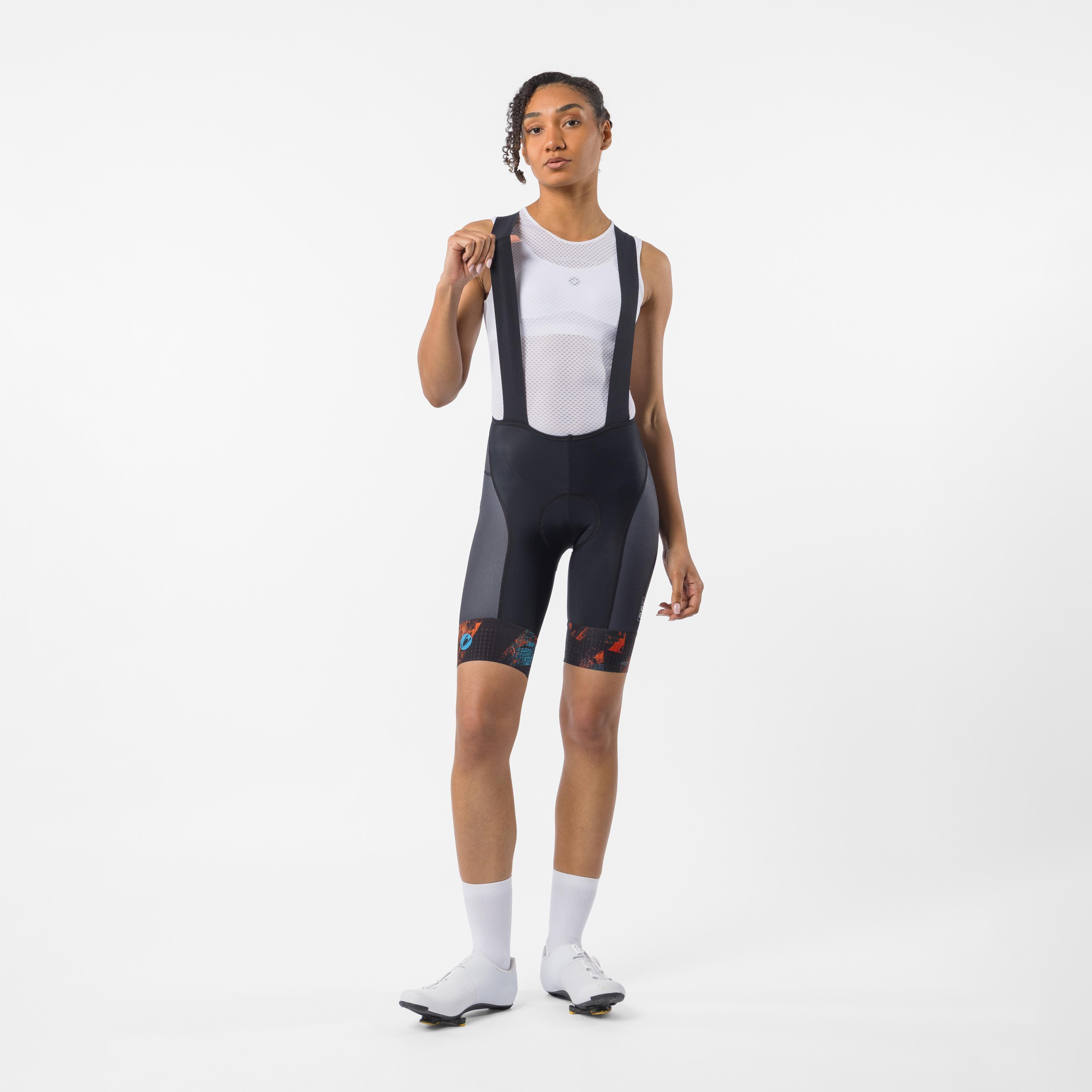 Competizione 2 w dt bibshort k - black - castelli