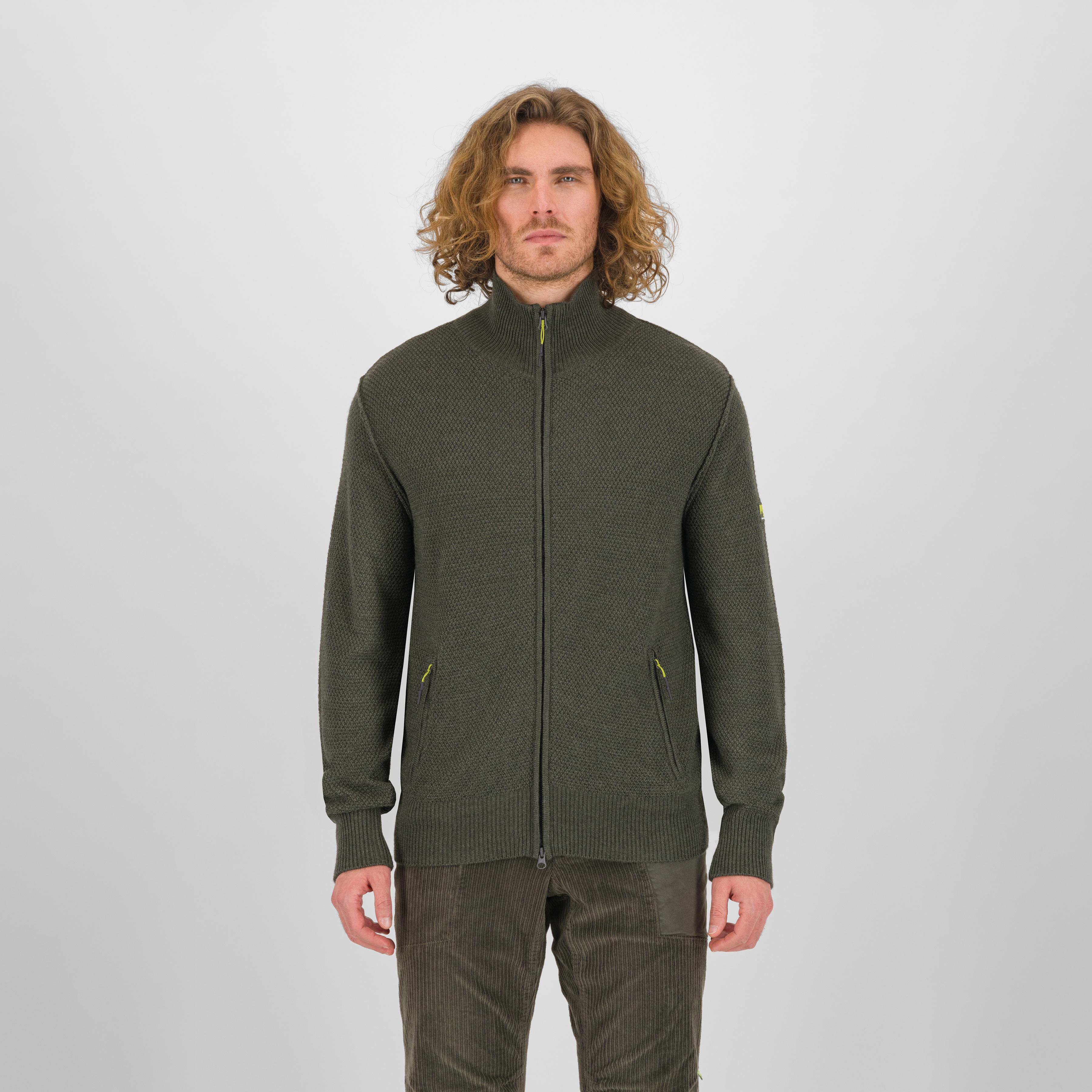 Ermellino full zip sweater - deep depths - karpos