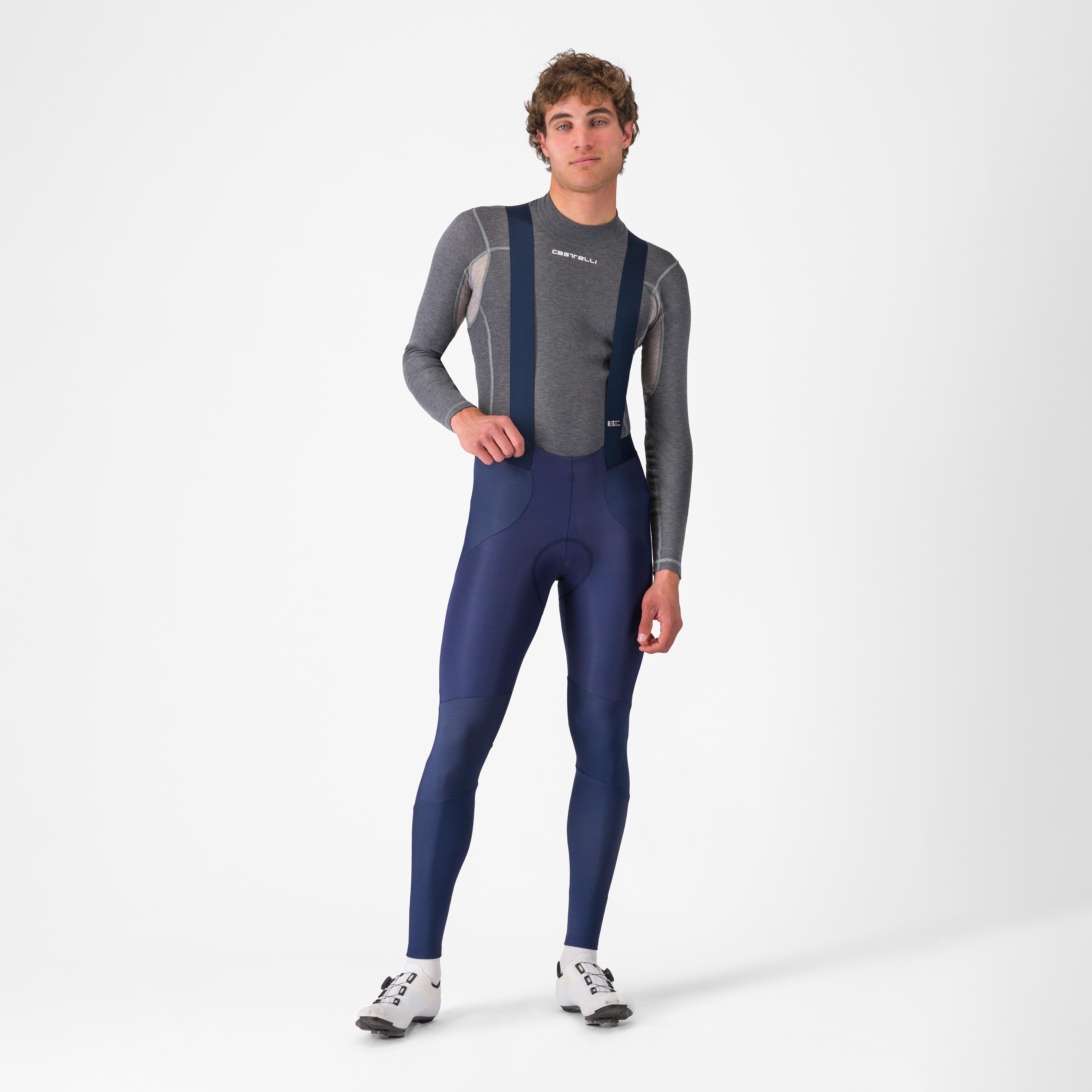 Sorpasso ros bibtight - belgian blue - castelli