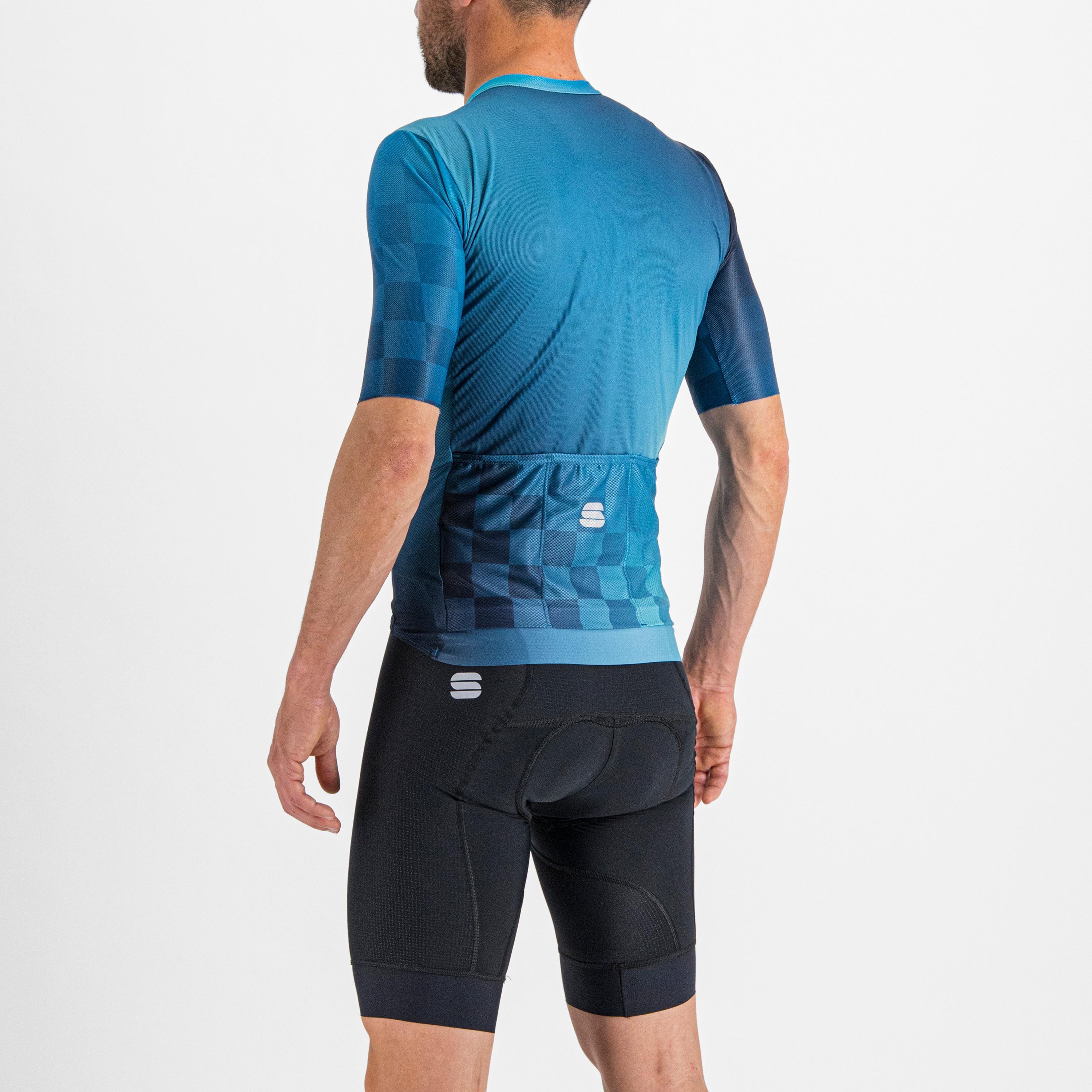 Rocket jersey - berry blue juniper blue galaxy - sportful