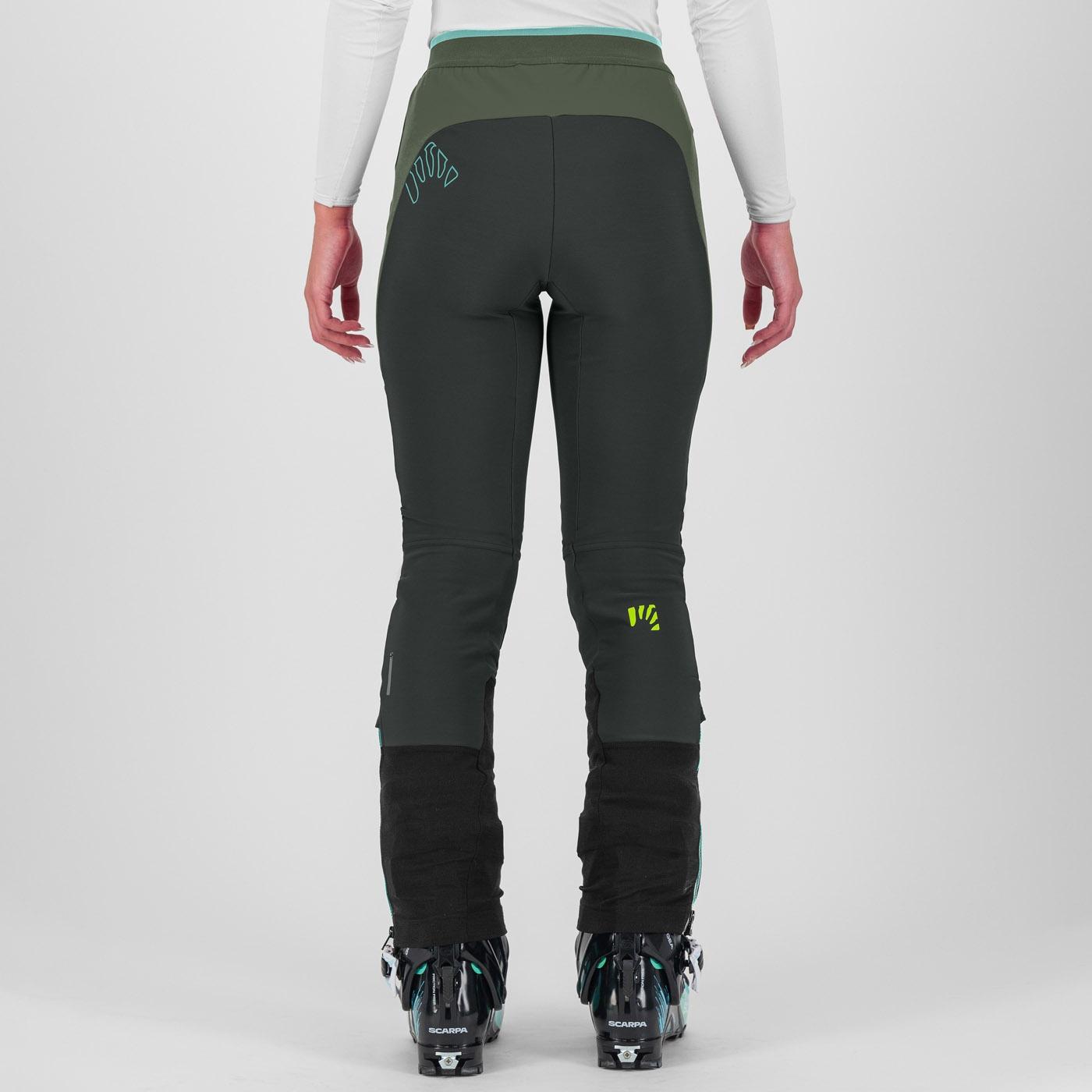 Alagna plus evo w pant - black sand/thyme - karpos