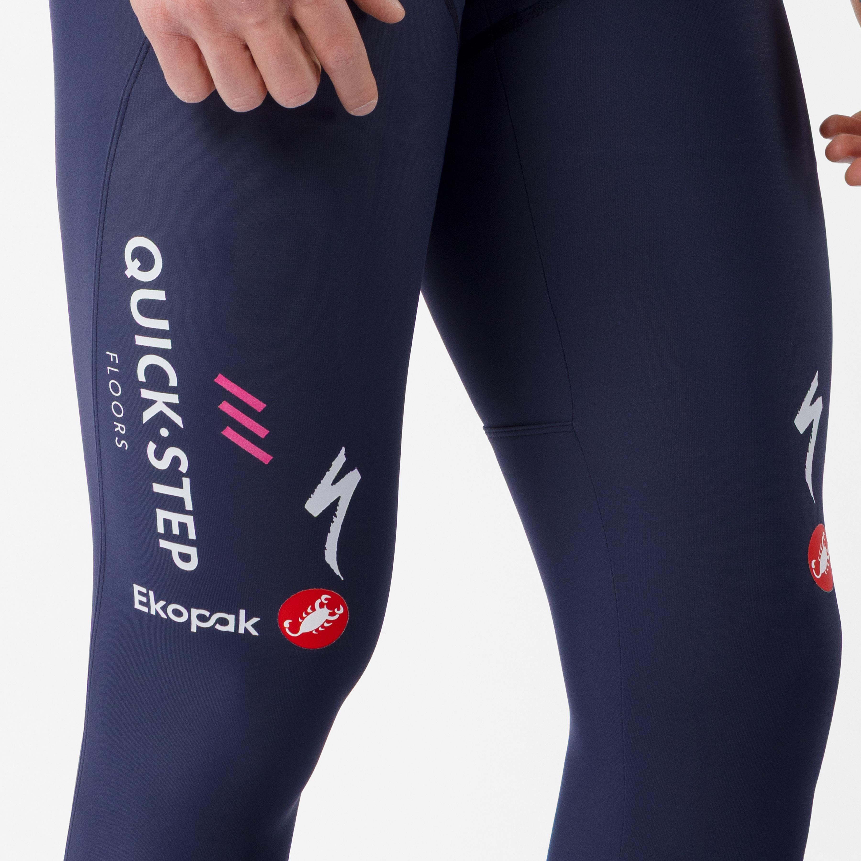 Espresso team bibtight - belgian blue - castelli
