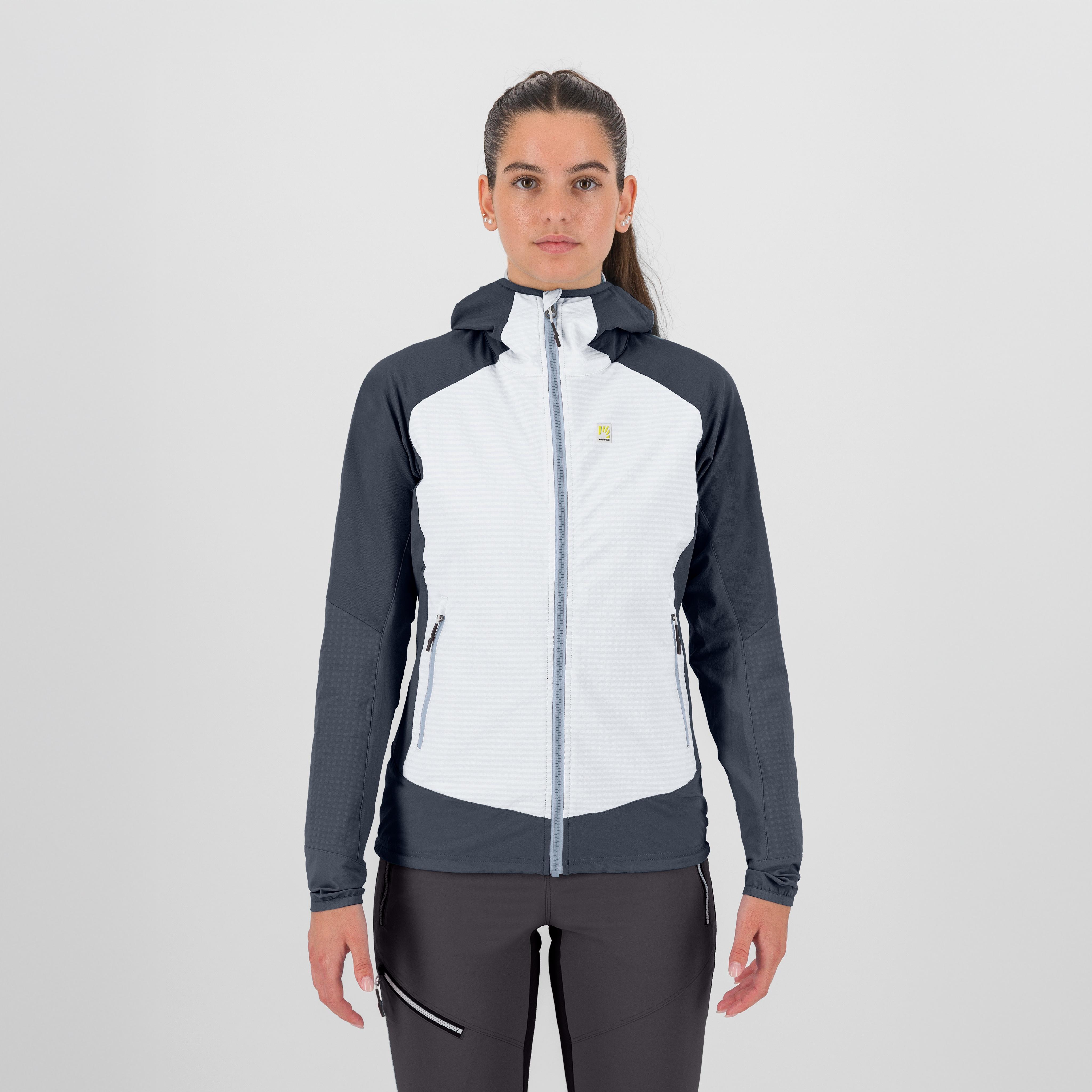 Lede w jacket - bright white/ombre blue - karpos