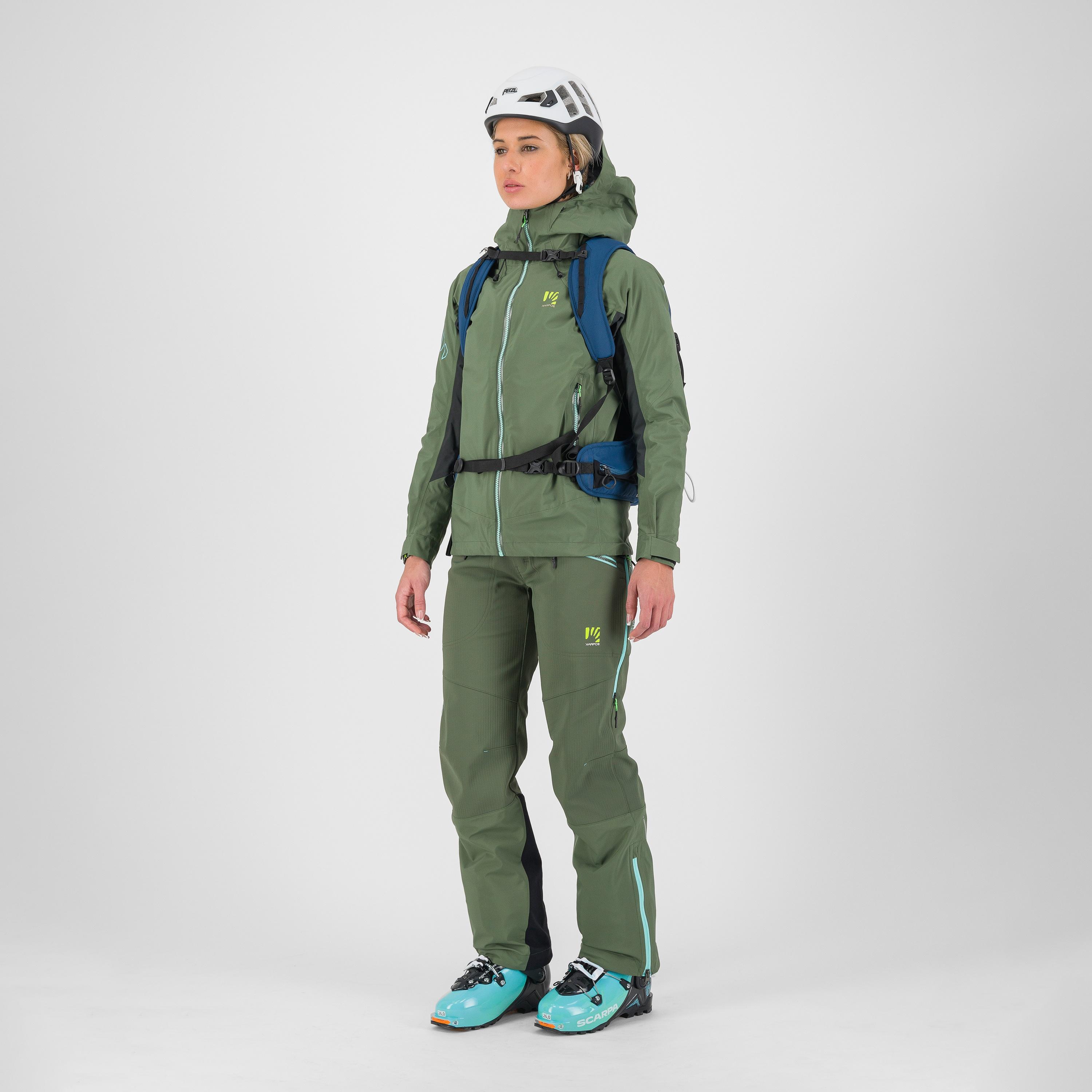 Storm evo w jacket - thyme/black sand - karpos