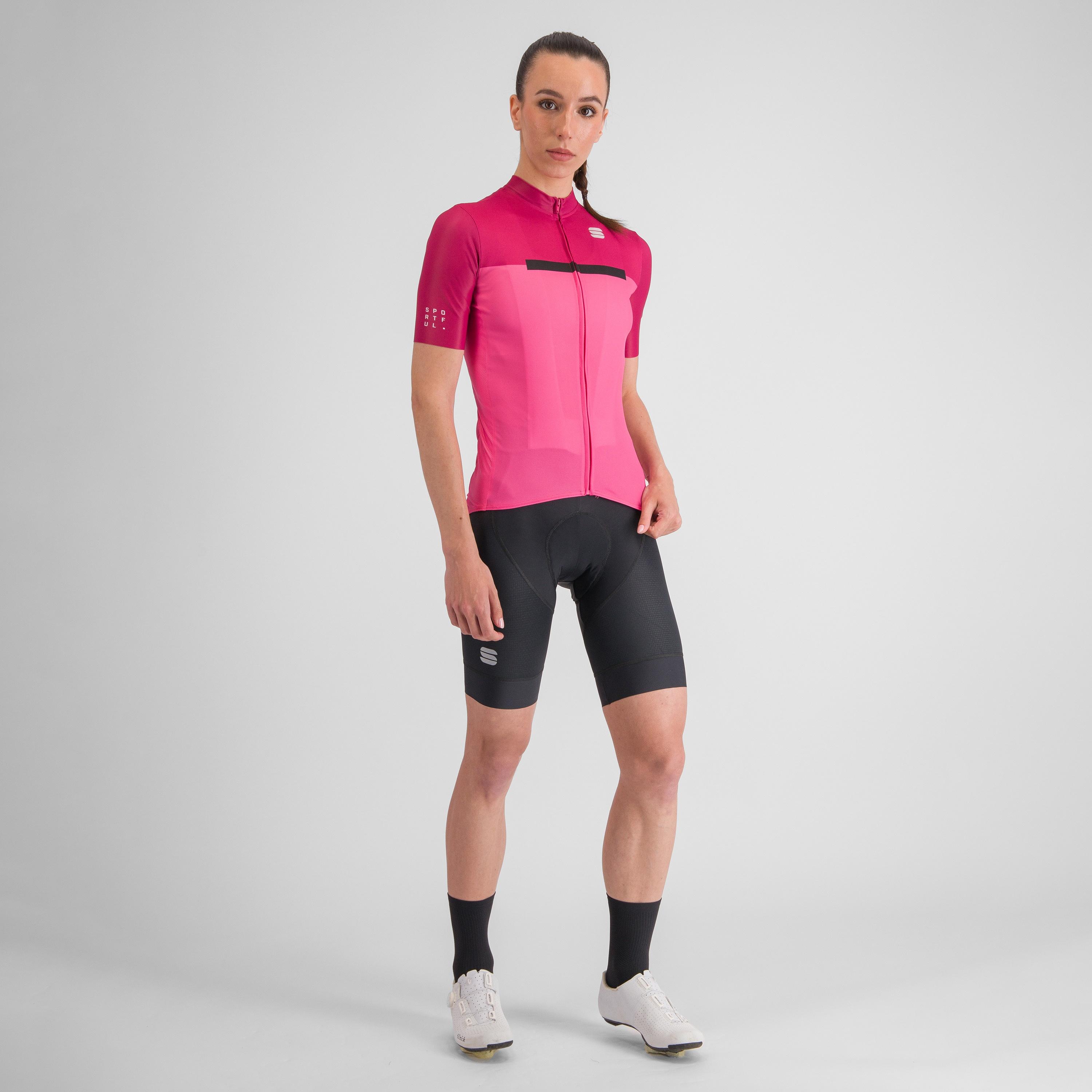 Pista w jersey - carmine rose cyclamen - sportful