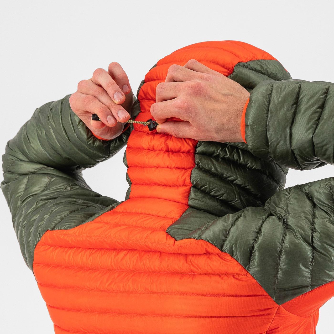 Alagna down jacket - spicy orange/thyme - karpos