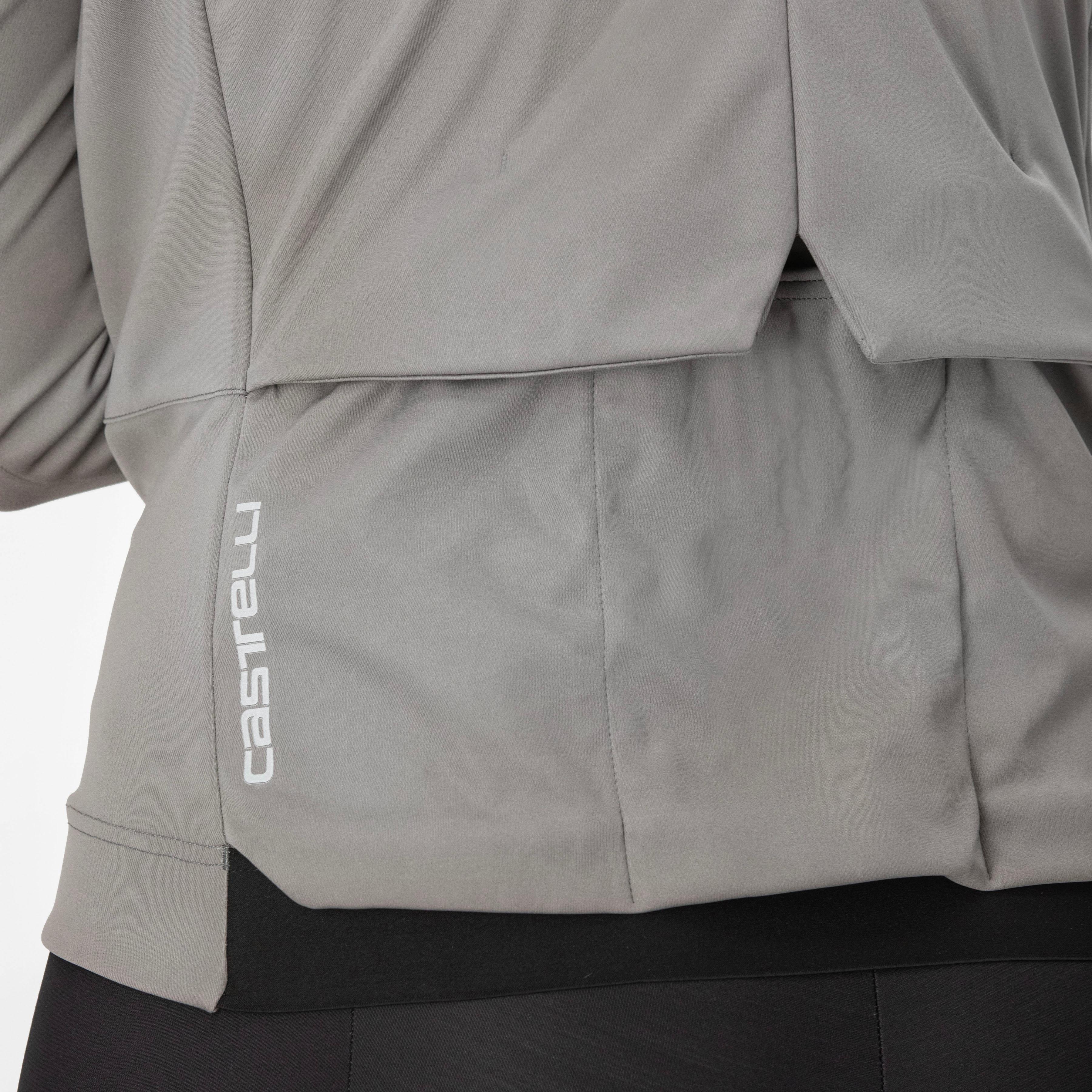 Vento trail jacket - nickel gray - castelli